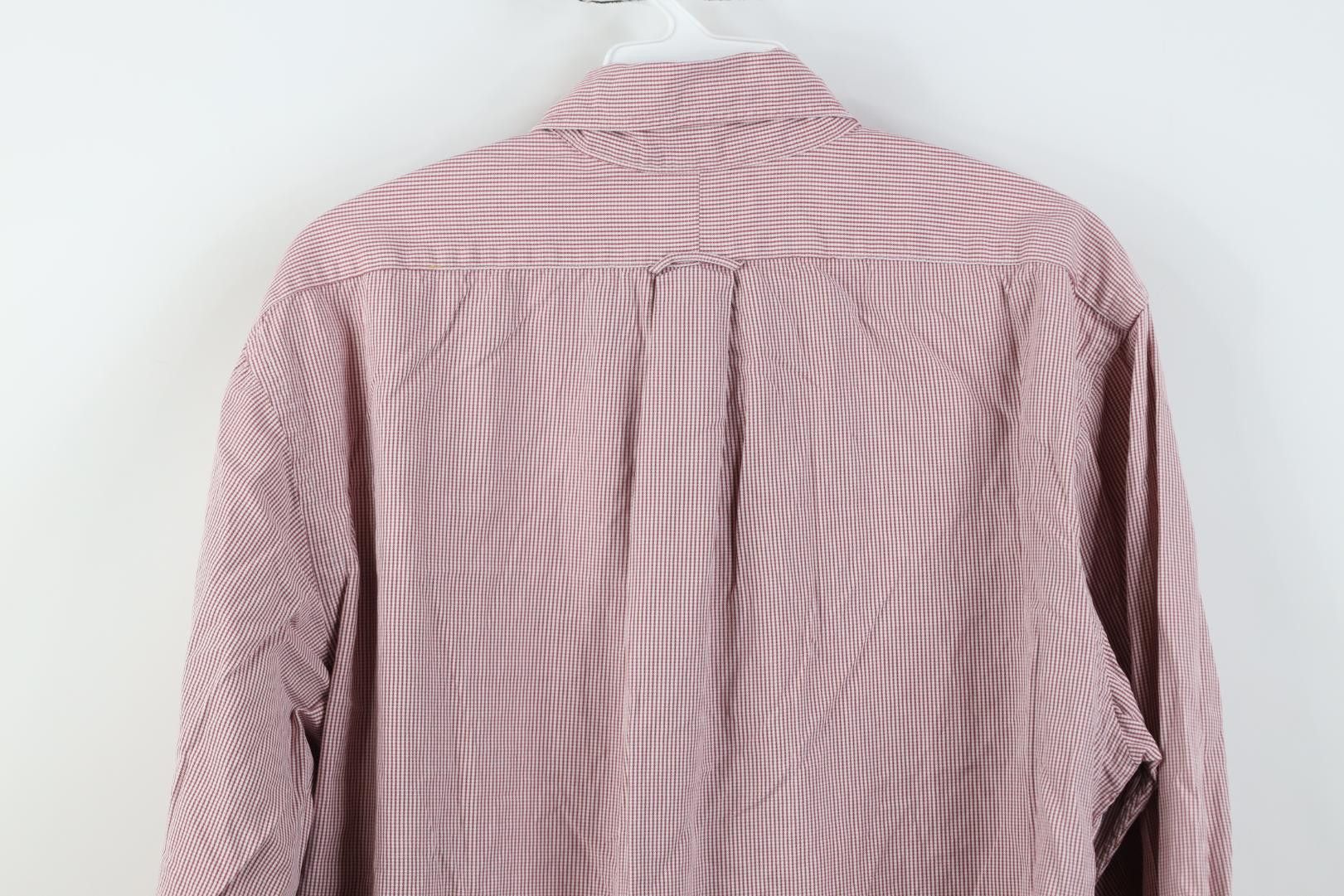 Lands' End Vintage 90s Lands End Cotton Button Down Shirt Red Plaid USA Size US M / EU 48-50 / 2 - 10 Thumbnail