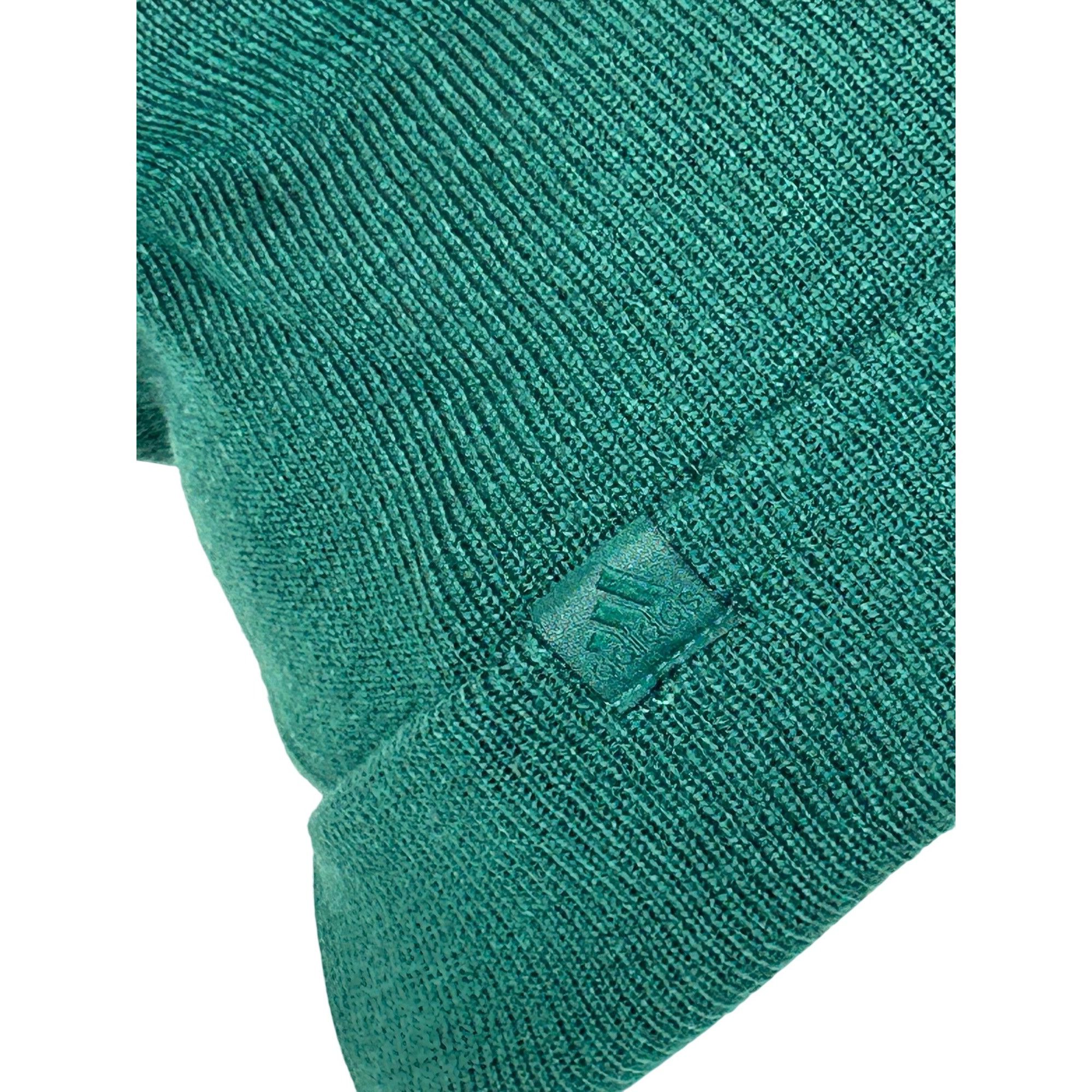 Adidas × Ivy Park Adidas x Ivy Park Knitted Beanie Dark Green Logos Stretchy C Size ONE SIZE - 10 Thumbnail