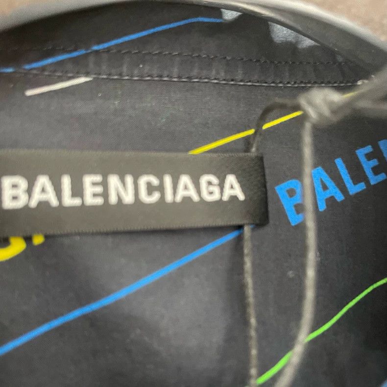 Balenciaga Balenciaga size 37 Black Full Print Jacket Size US S / EU 44-46 / 1 - 4 Thumbnail