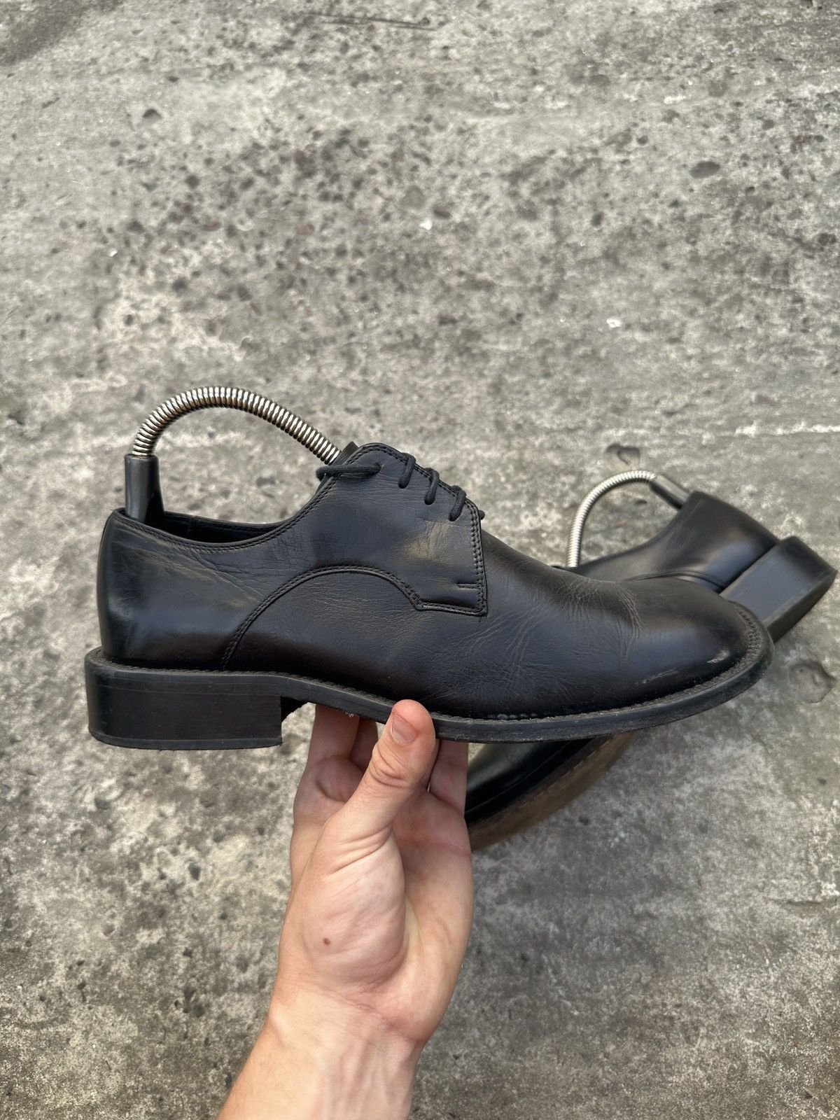 Genuine Leather Y2K Leather Boots Style Maison Margiela Alt Streetwear 42 Us Size US 9 / EU 42 - 4 Thumbnail