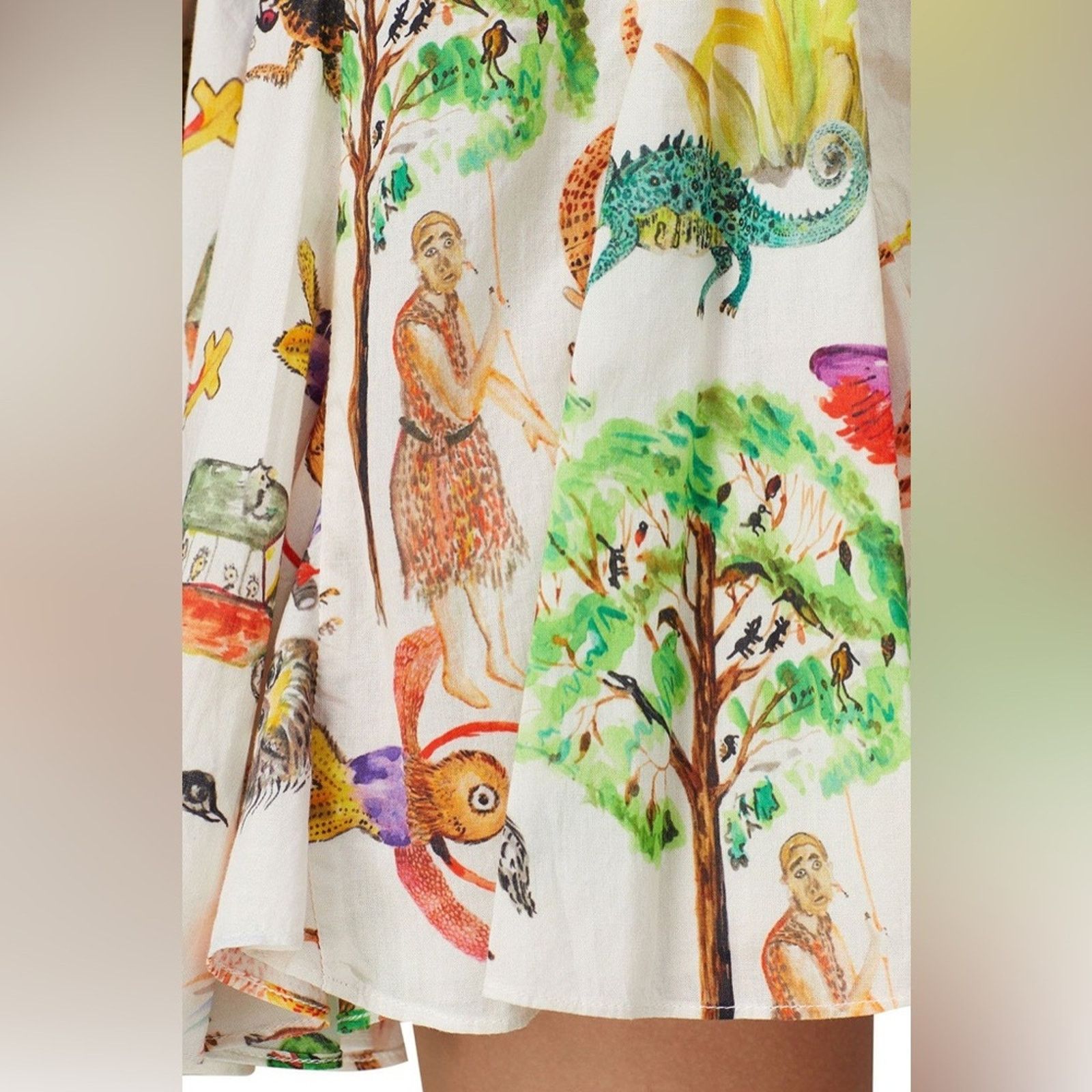 RHODE Rhode Ella Dress Size Small Safari Print Size S / US 4 / IT 40 - 4 Thumbnail