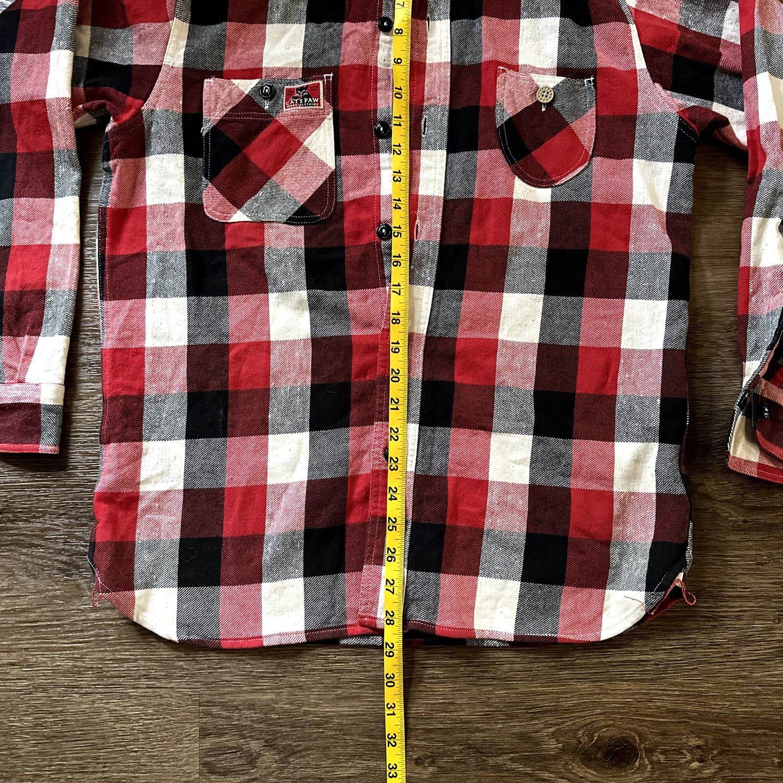 CAT'S PAW Vintage Cats Paw flannel Size US M / EU 48-50 / 2 - 4 Thumbnail
