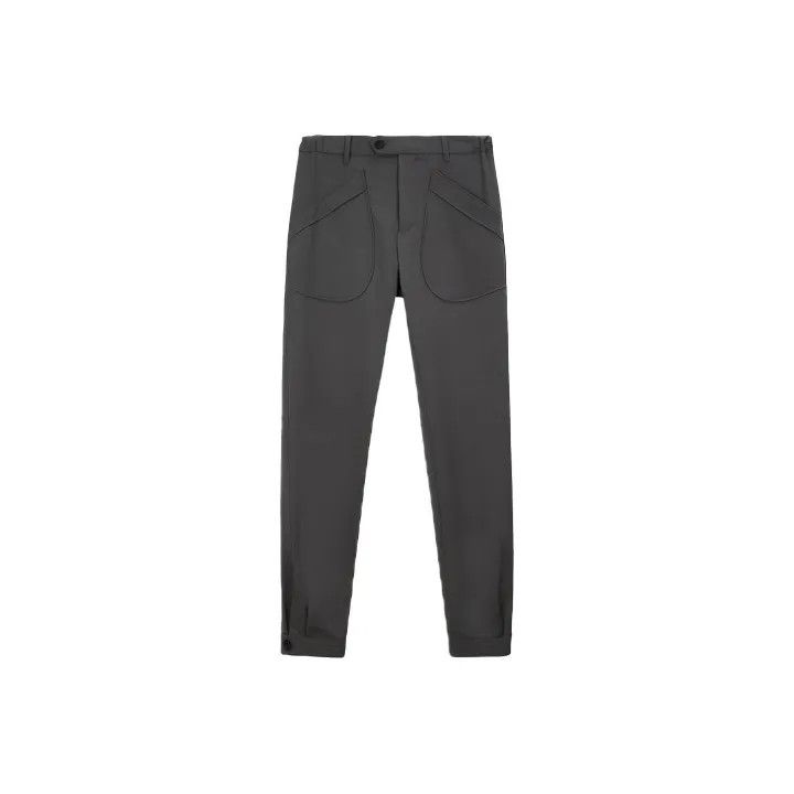 Lanvin Lanvin Casual Straight Pants in Elephant Gray 0079 Size US 27 - 1 Thumbnail