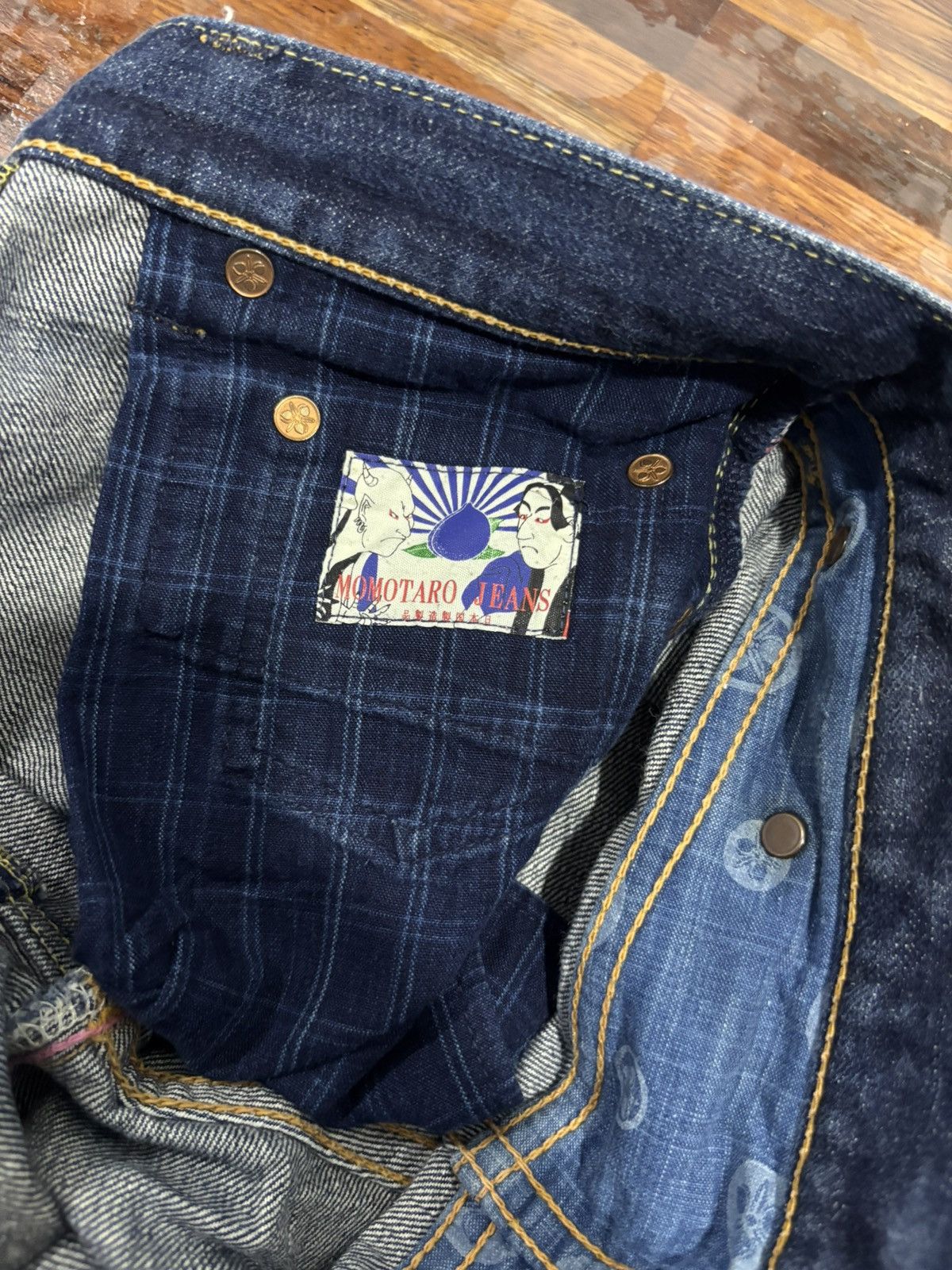 Japanese Brand × Momotaro Jeans Momotaro Selvedge Jeans Size US 30 / EU 46 - 11 Thumbnail