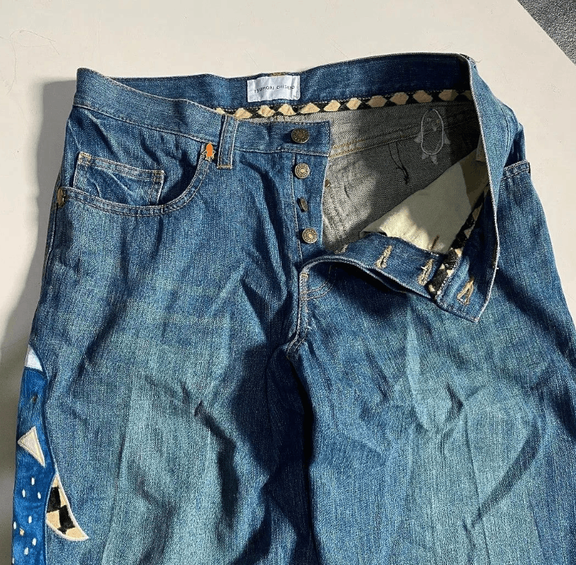 Tsumori Chisato Tsumori Chisato Embroidery Jorts Size US 31 - 3 Thumbnail