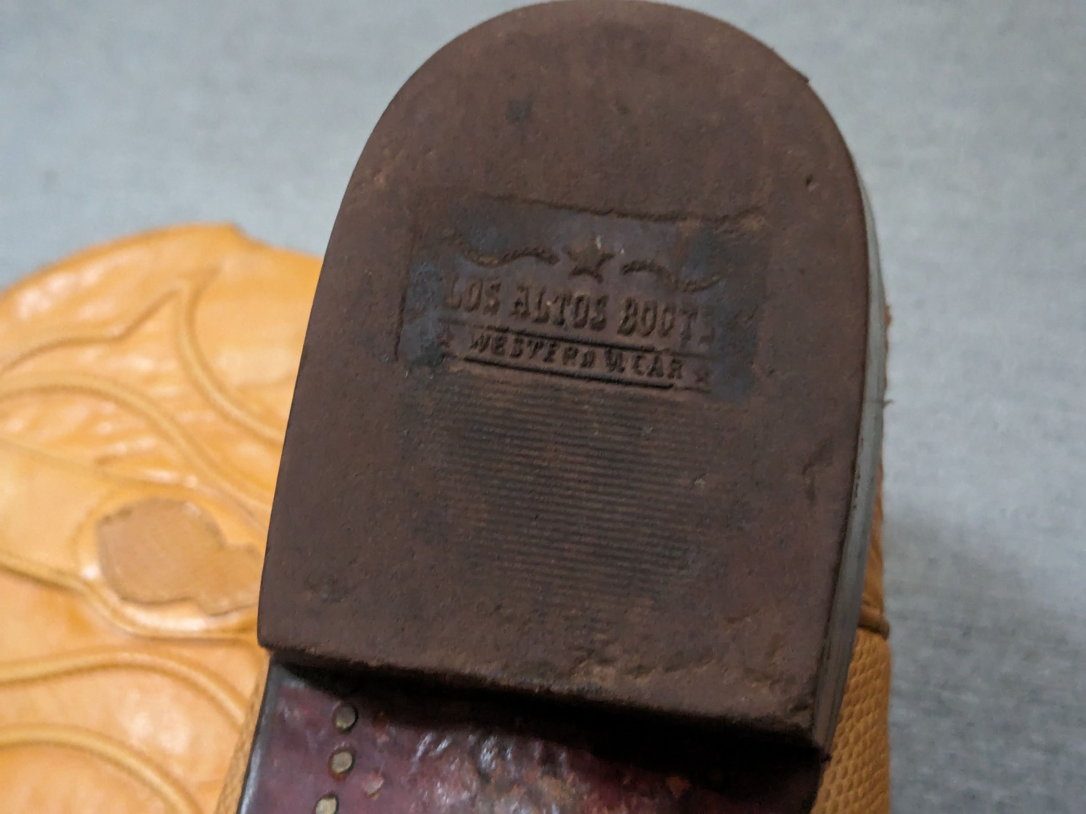 Genuine Leather Vintage Cowboy Boots Yellow Lizard 8 Wide Leather USA Size US 8 / EU 41 - 19 Thumbnail