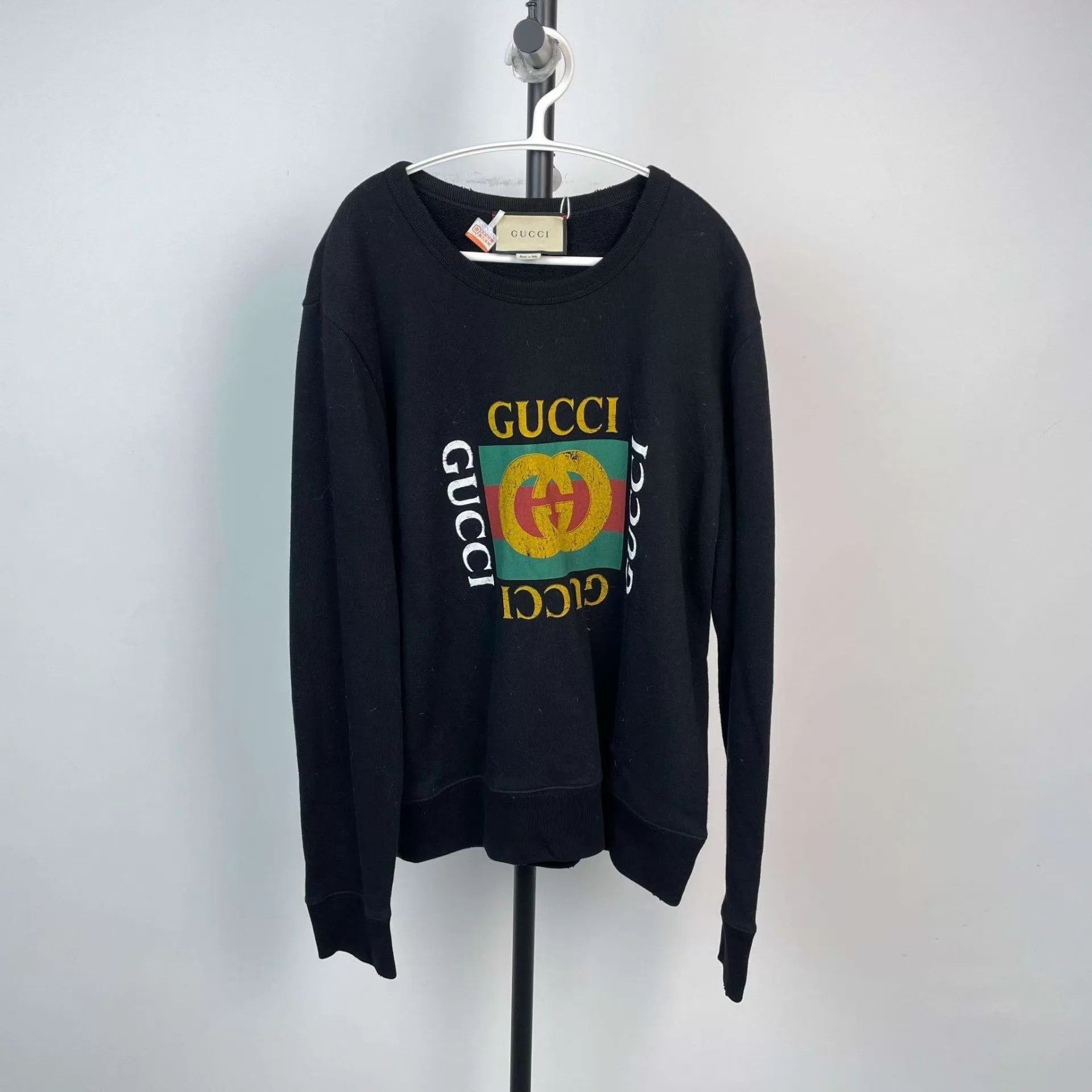 Gucci Gucci Black Longsleeve M Size US M / EU 48-50 / 2 - 1 Thumbnail