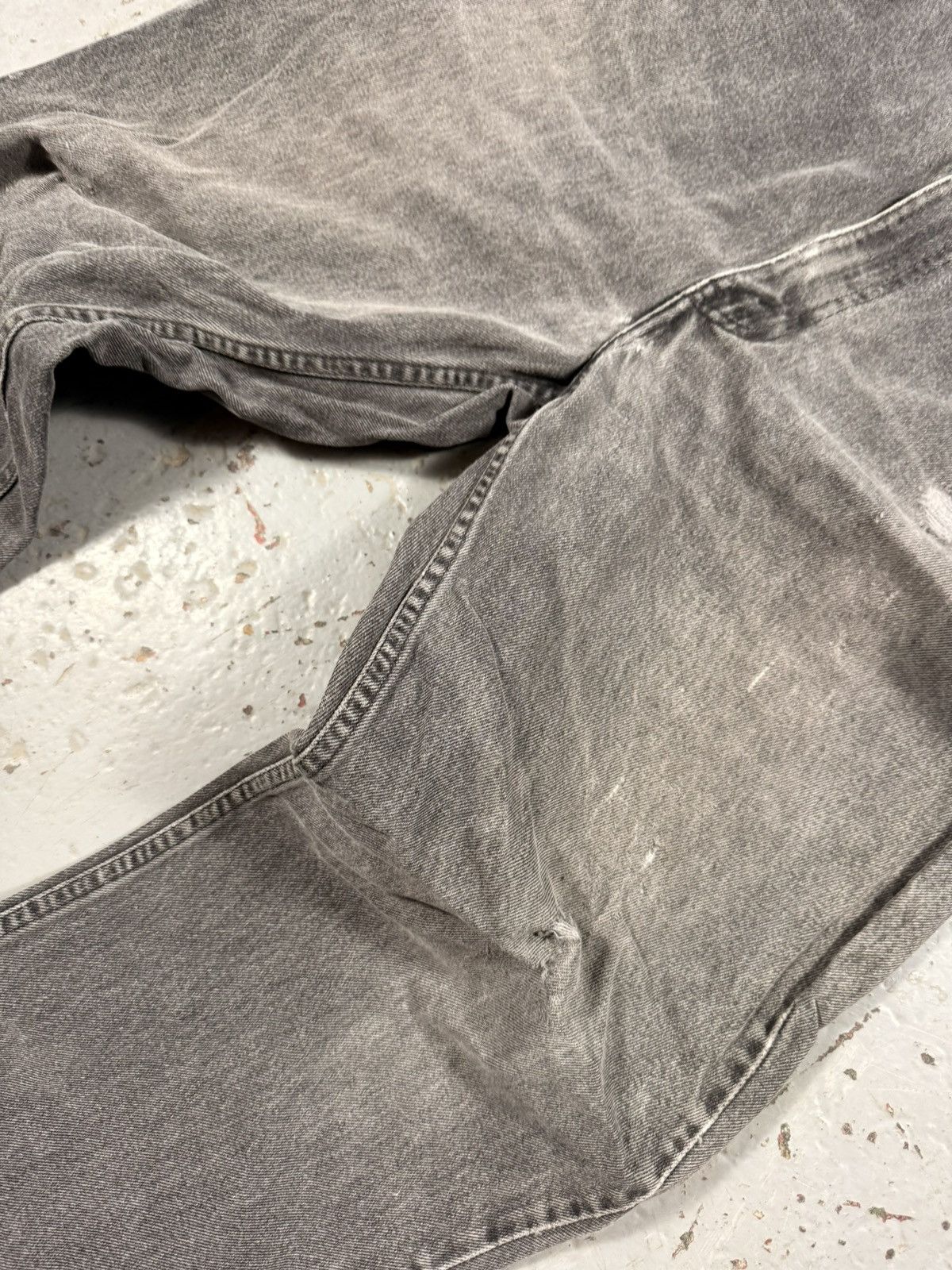 Levi's Vintage Ash Grey Faded Orange Tag Levi Jeans Size US 36 / EU 52 - 4 Thumbnail