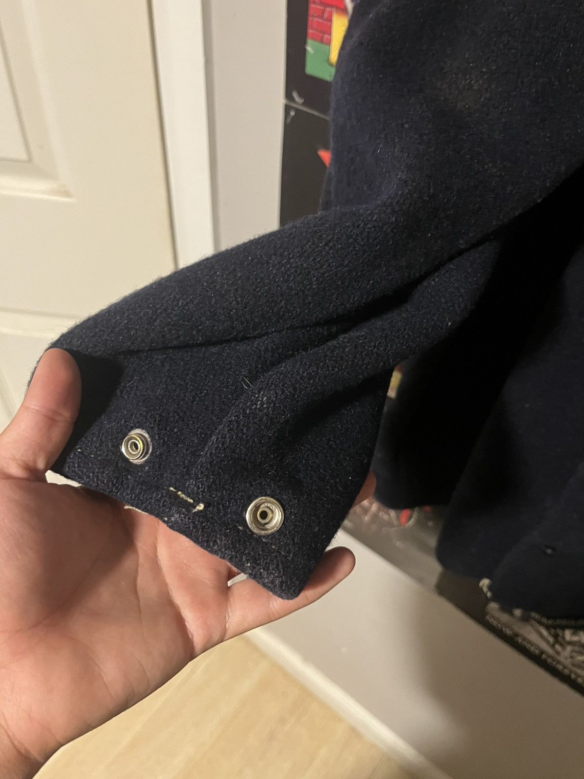 Other Vintage 90’s Steel Grip Fire Resistant Wool Snap overcoat Size US XL / EU 56 / 4 - 5 Thumbnail