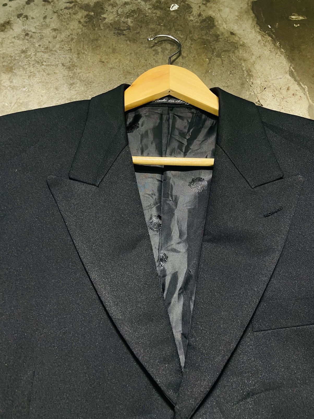 Versace Gianni Versace Blend Wool Blazer Size US L / EU 52-54 / 3 - 10 Thumbnail