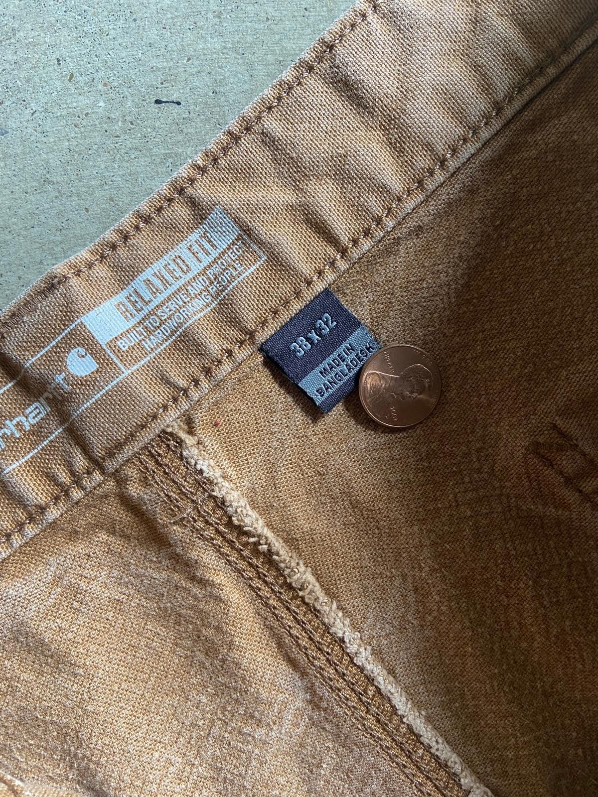 Carhartt Carhartt Relaxed Fit Carpenter Work Pants Sz 38x32 Size US 38 / EU 54 - 4 Thumbnail