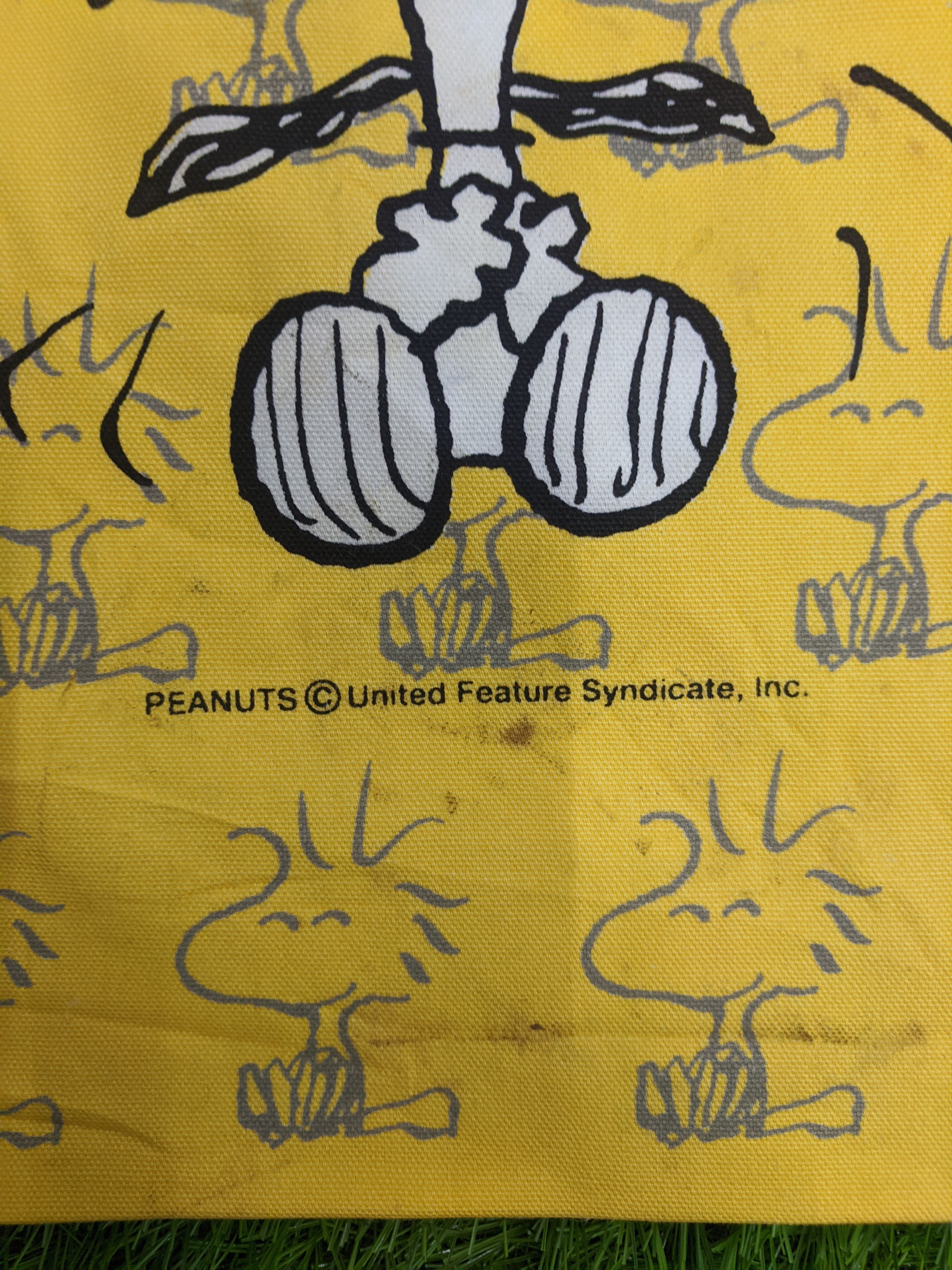 Peanuts × Vintage Vintage Snoopy Peanuts Tote Bag BG0007 Size ONE SIZE - 3 Thumbnail