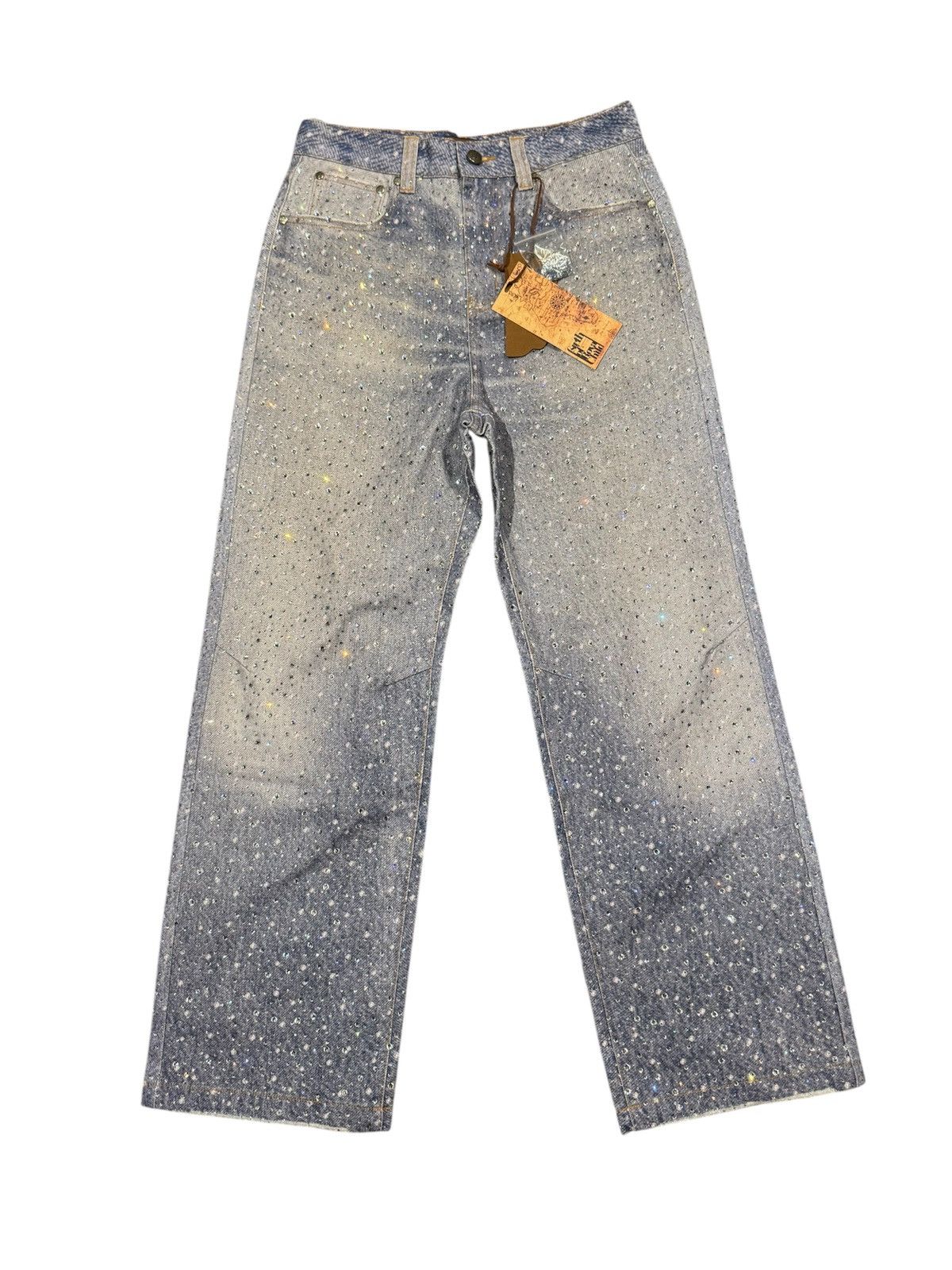 Birth of Royal Child Birth Of Royal Child 20K Swarovski Diamond 3D Printing Jeans Size US 30 / EU 46 - 1 Thumbnail