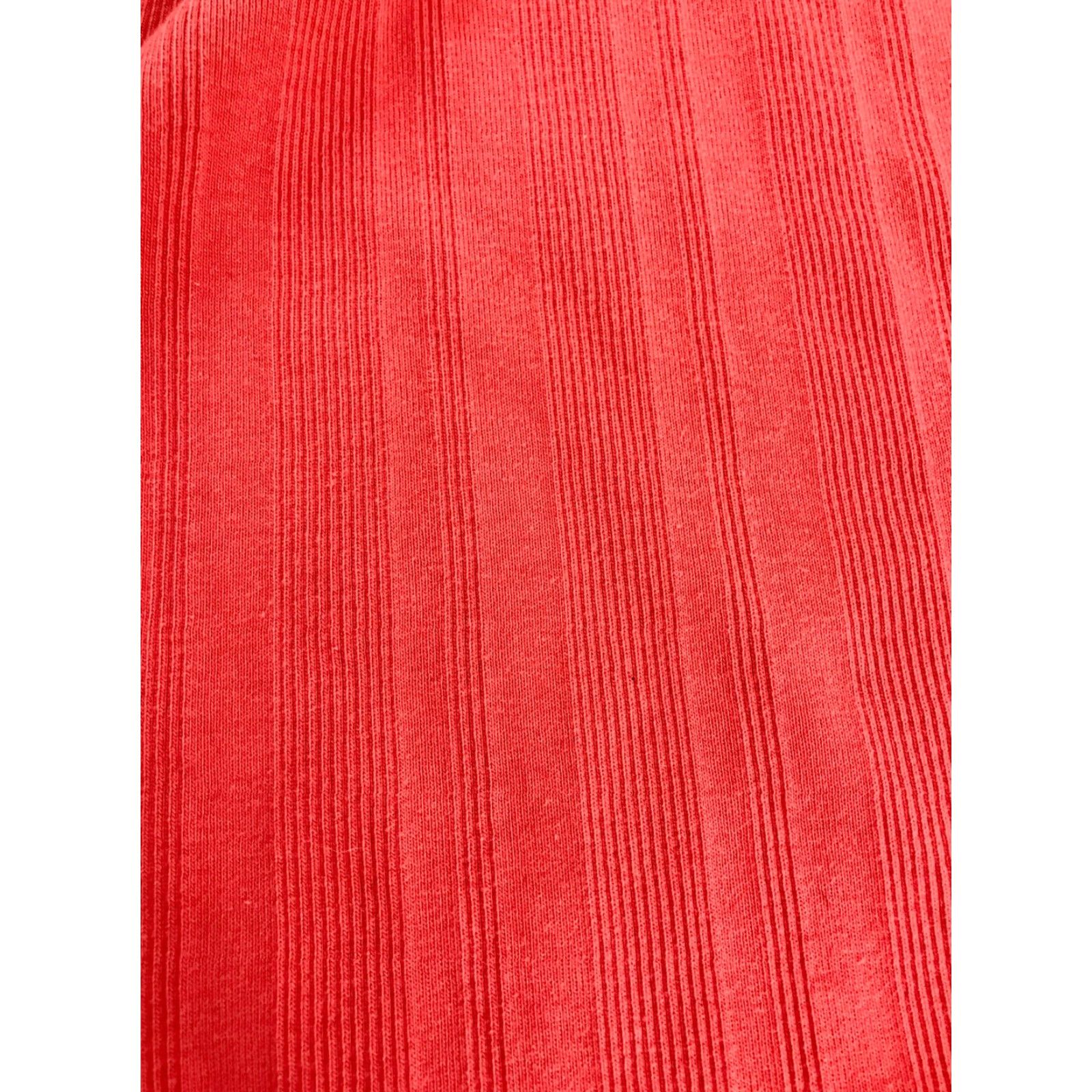 Vintage Appleseed's Tank Top Women's XL Red Sleeveless Round Neck Ribbed Size XL / US 12-14 / IT 48-50 - 3 Thumbnail
