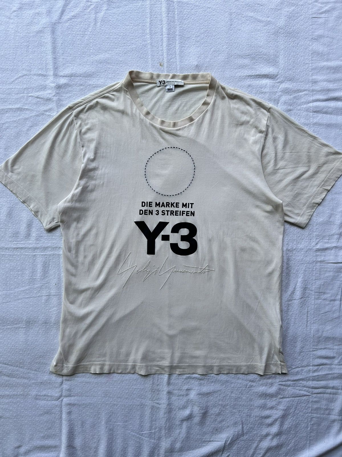 Adidas × Y-3 × Yohji Yamamoto 💸BINDINGOFFER💸Y-3 Adidas Yohji Yamamoto Tee Size US XL / EU 56 / 4 - 4 Thumbnail