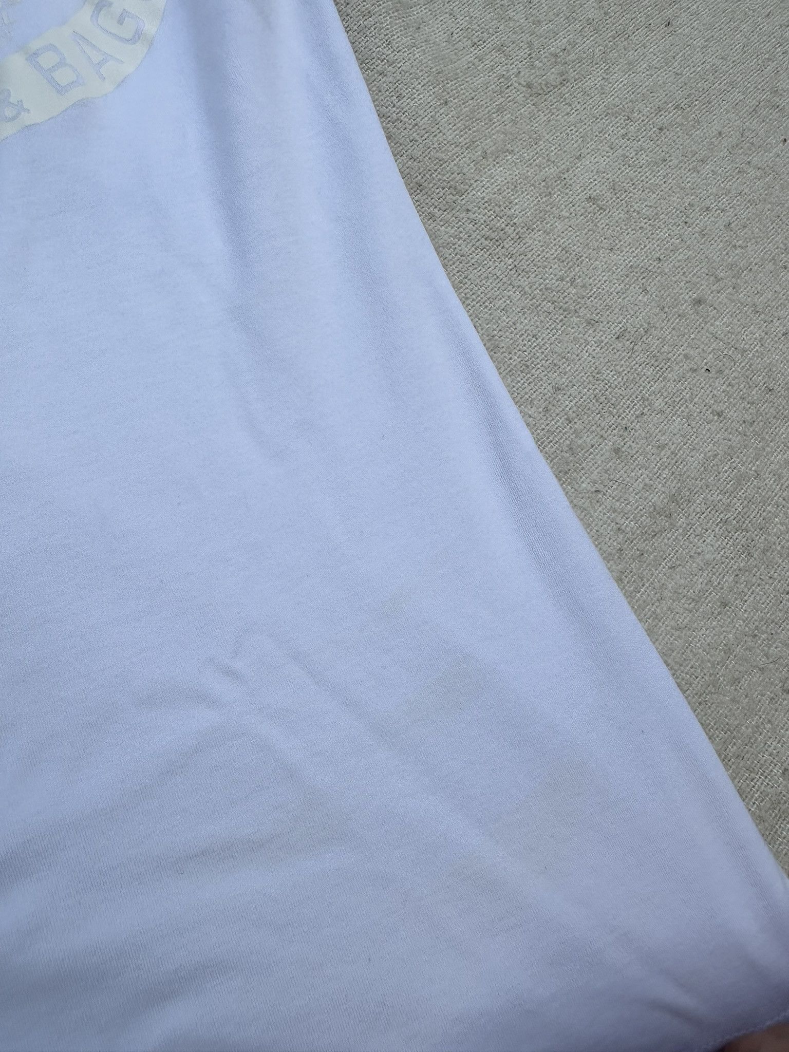 Louis Vuitton Louis Vuitton T-Shirt Trunks & Bags Logo White Size M / US 6-8 / IT 42-44 - 7 Thumbnail