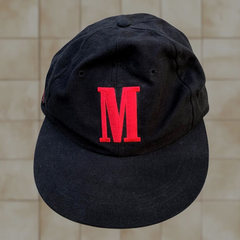 Marlboro VINTAGE Marlboro Tobacco Retro Hat Men Black Adjustable Cap Low Profile Baseball Cap One Size Mens Black Size ONE SIZE - 1 Thumbnail
