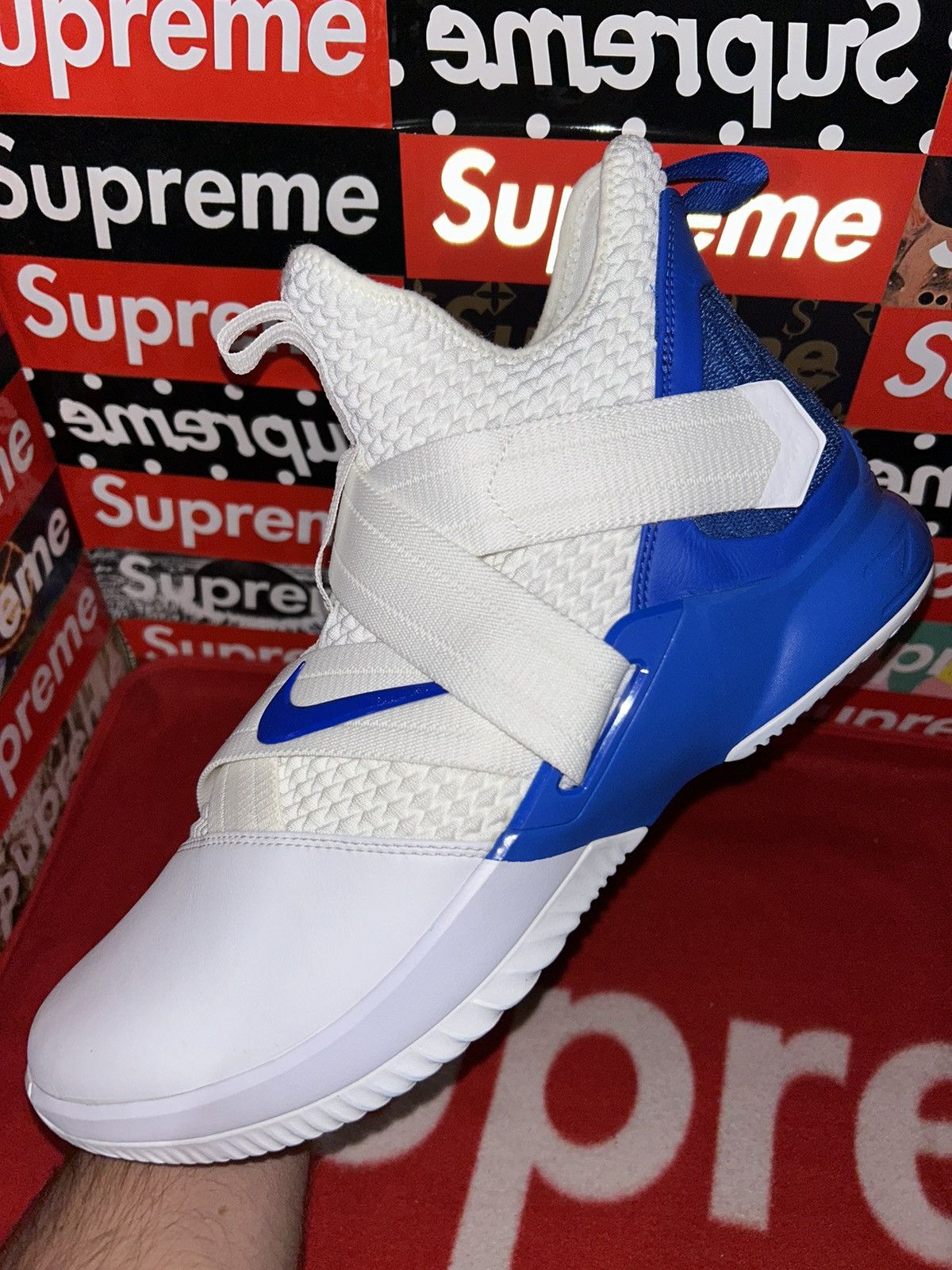 Nike Nike LeBron Soldier 12 TB 'White Game Royal' AT3872-107 13 Size US 13 / EU 46 - 6 Thumbnail