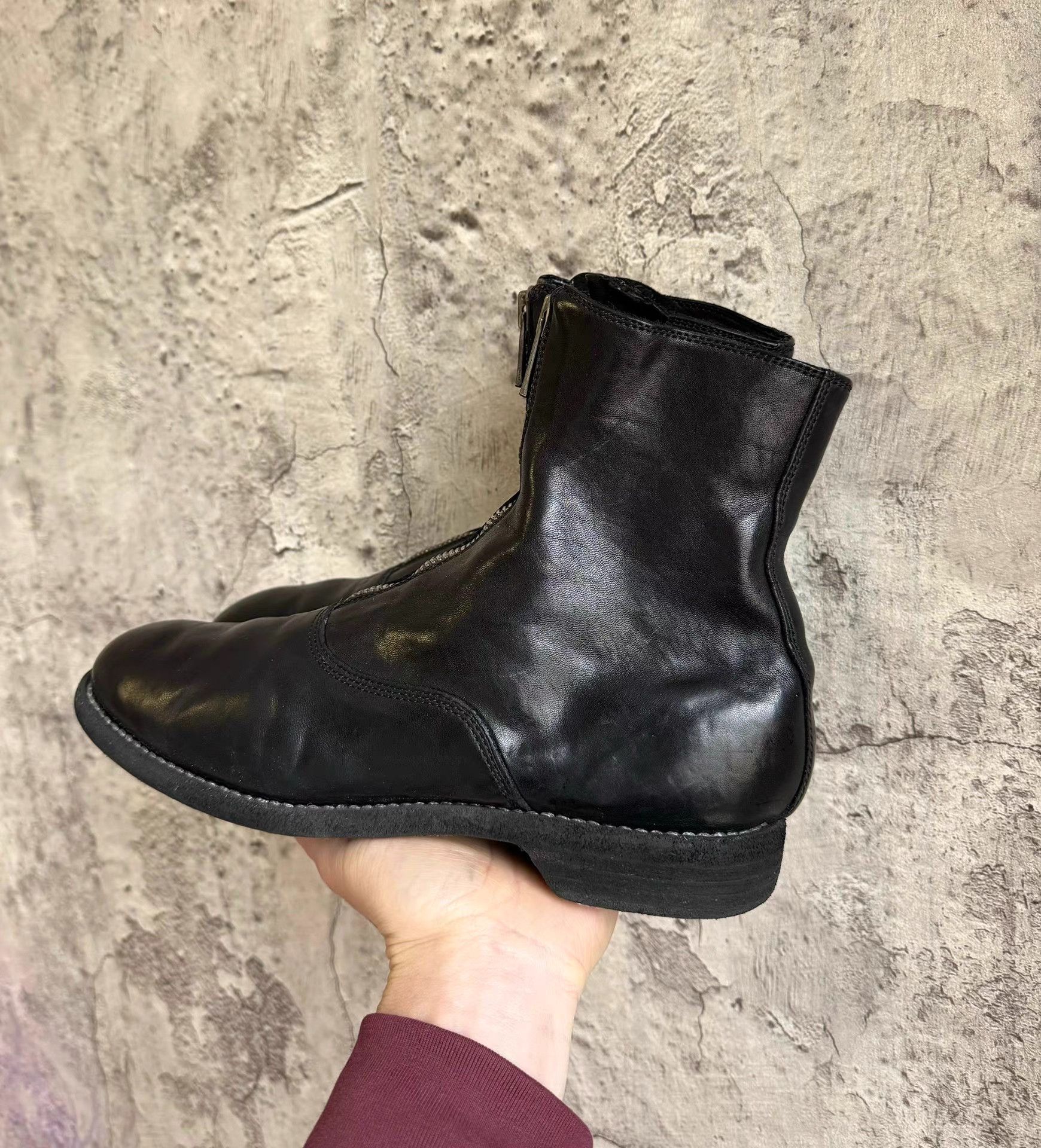 Guidi Guidi 210 Front Zip Boots K25 Size US 7 / IT 37 - 3 Thumbnail