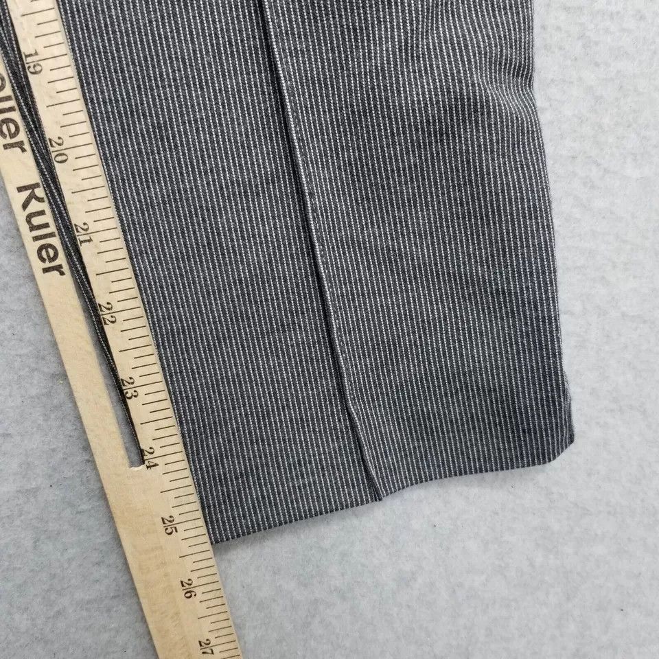 Worthington Worthington Womens Medium 30x25 Striped Straight Stretch Size 30" / US 8 / IT 44 - 3 Thumbnail