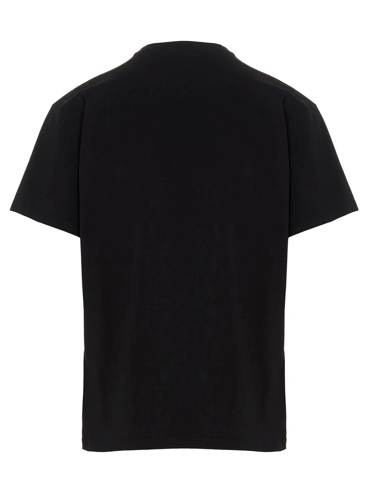 Moschino o1y0225 Logo T-Shirt in Black Size US XS / EU 42 / 0 - 3 Thumbnail