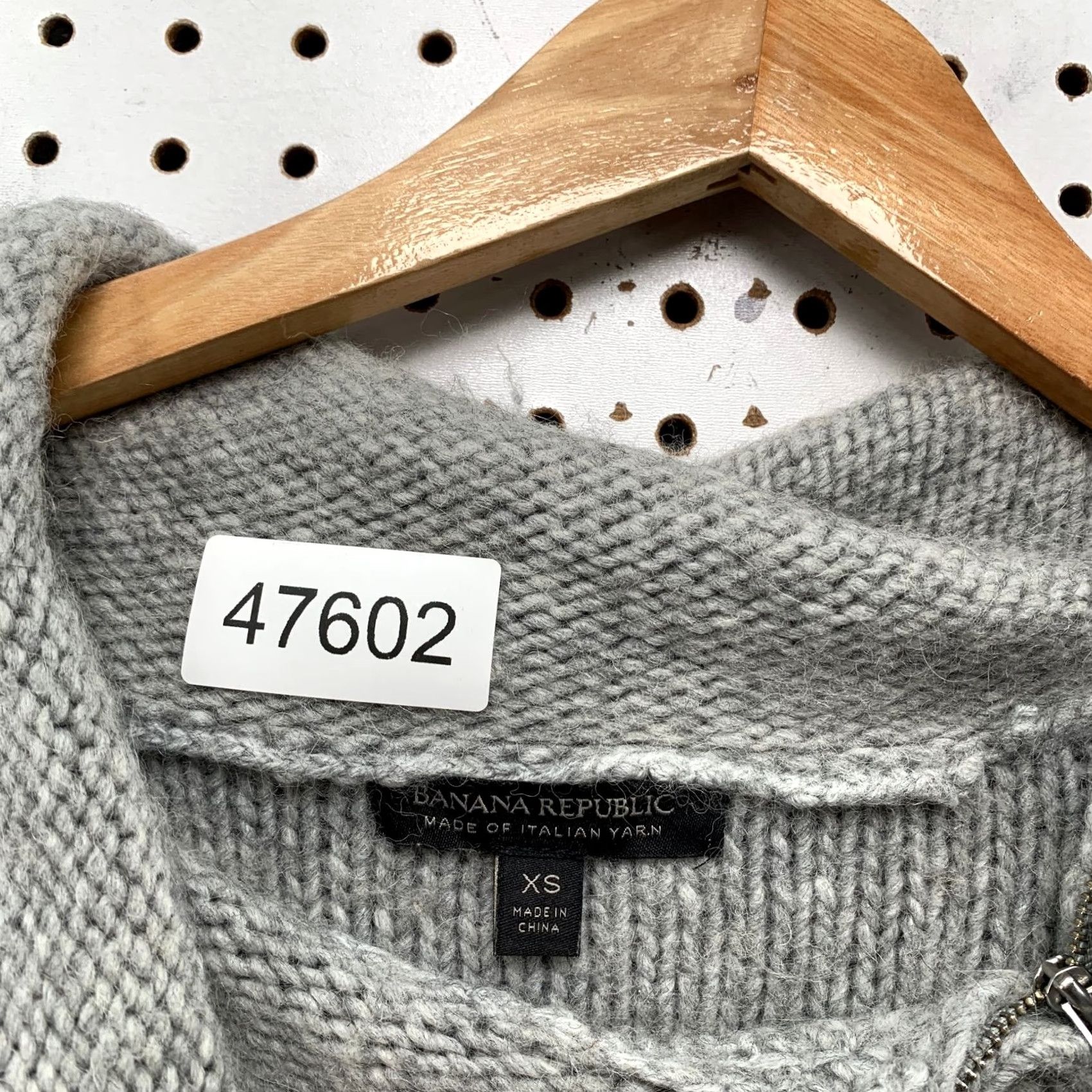 Banana Republic Banana Republic Merino Wool Sweater Womens XS Gray Alpaca Blend Knit Cowl Dolman Sleeve Pullover Knit Wool Cowl Neck Casual Size XS / US 0-2 / IT 36-38 - 3 Thumbnail
