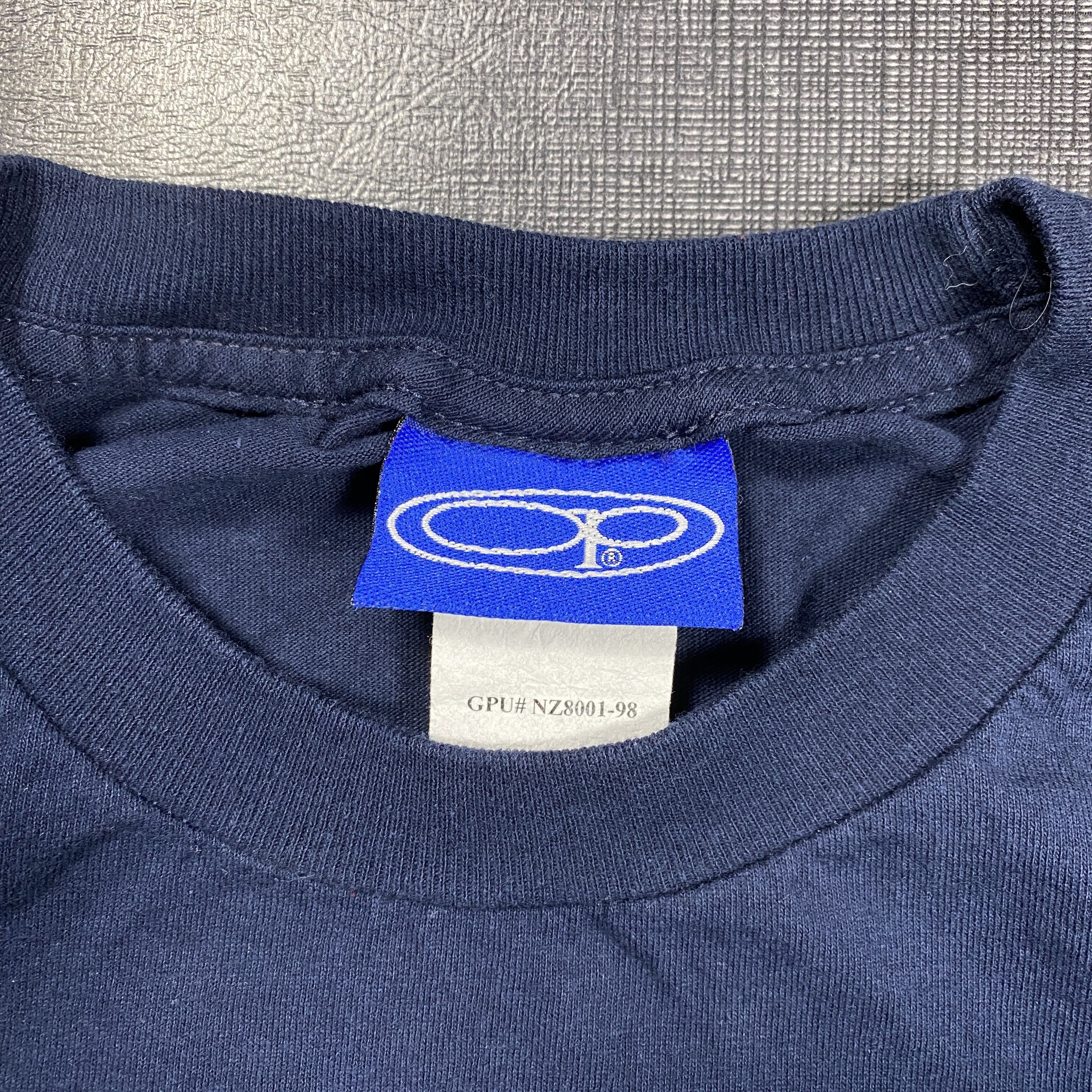Ocean Pacific Vintage OP Y2K Sport International Graphic Tee Navy XL Size US XL / EU 56 / 4 - 4 Thumbnail