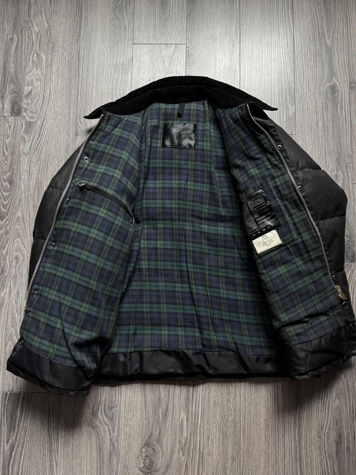 Barbour Barbour Down-Filled Bedale Puffer Jacket Black L Size US L / EU 52-54 / 3 - 8 Thumbnail