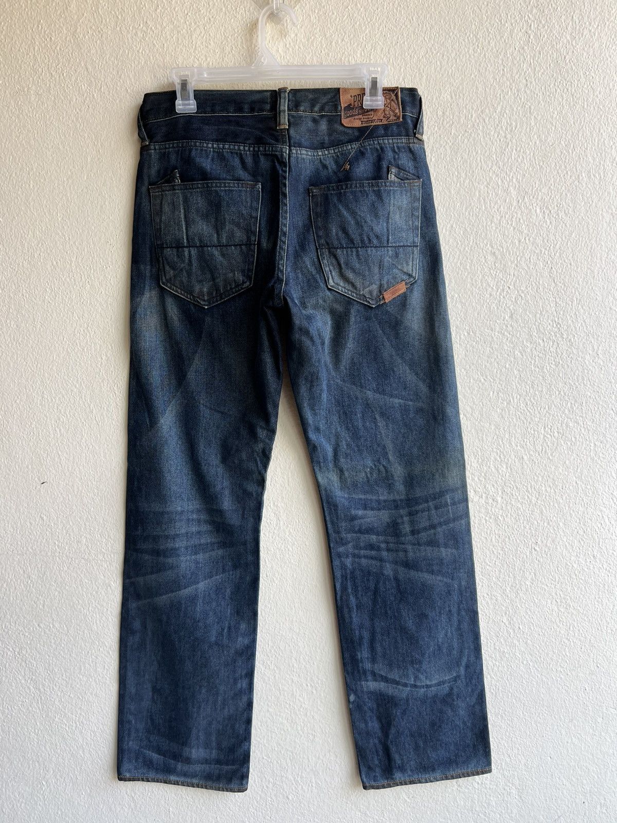 Prps PRPS Barracuda Waxed Denim Slim Jeans Size US 30 / EU 46 - 25 Thumbnail