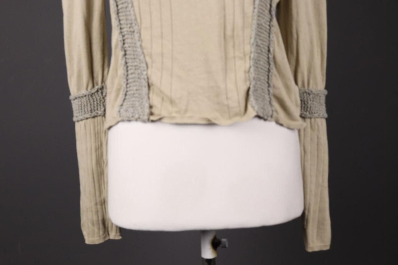 Just Cavalli Just Cavalli Ivory Lagenlook Embroidered Sweater Size 50 Size M / US 6-8 / IT 42-44 - 3 Thumbnail