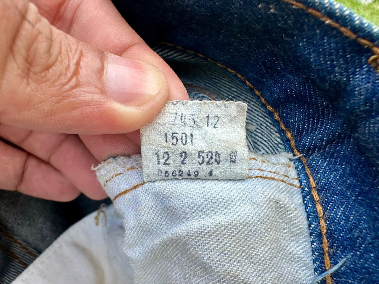 Levi's Vintage 80’s Levi’s 501 Rindem Jeans W30L38 Made in Usa Size US 30 / EU 46 - 5 Thumbnail