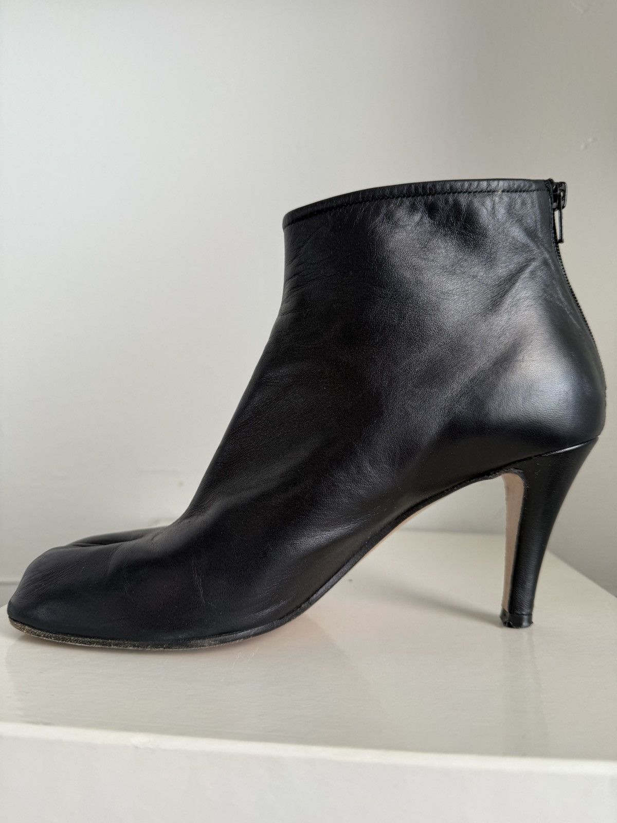 Maison Margiela Maison Margiela Leather Tabi Stilleto Pumps Size US 9.5 / IT 39.5 - 5 Thumbnail