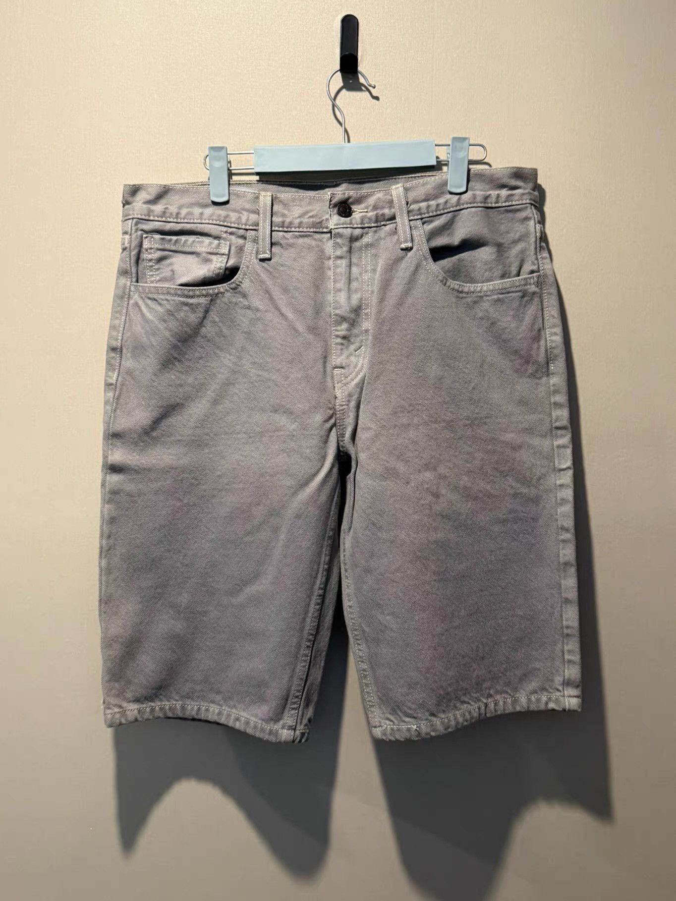 Levi's Levi's washed blue cropped jeans Ｑ20 Size US 34 / EU 50 - 1 Thumbnail