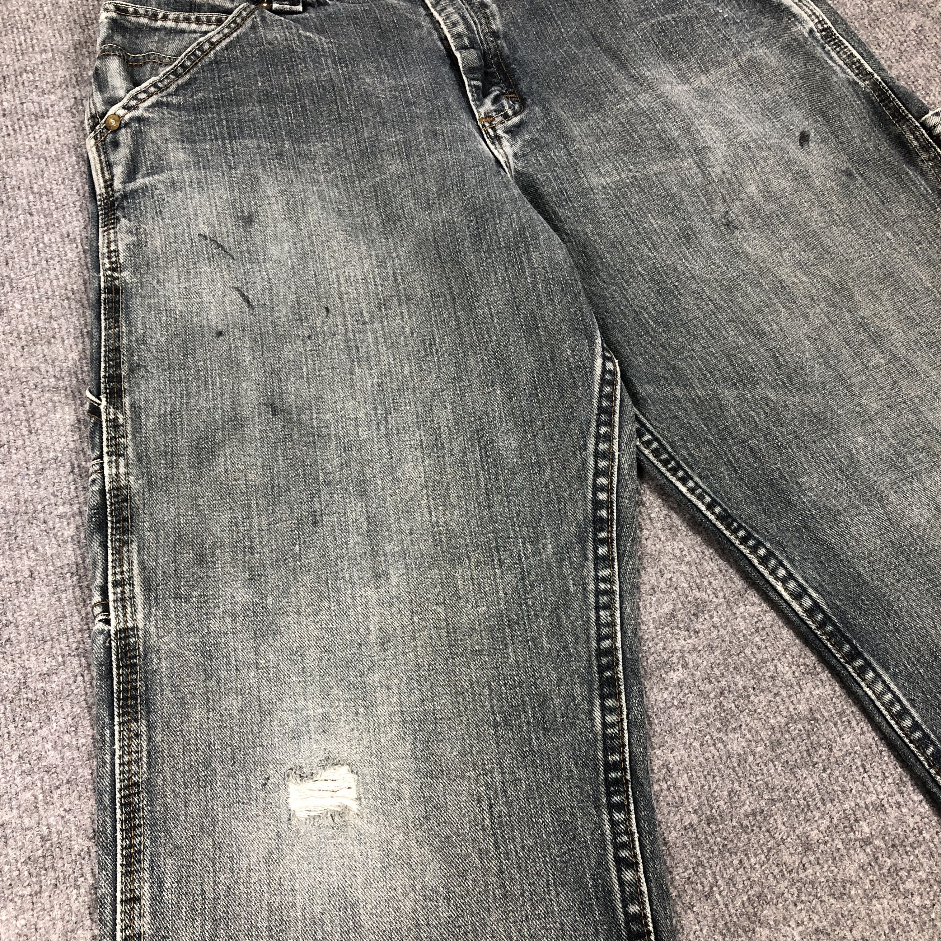 Lee × Vintage Womens Vintage Lee Carpenter Jeans L875W Size 32" / US 10 / IT 46 - 3 Thumbnail