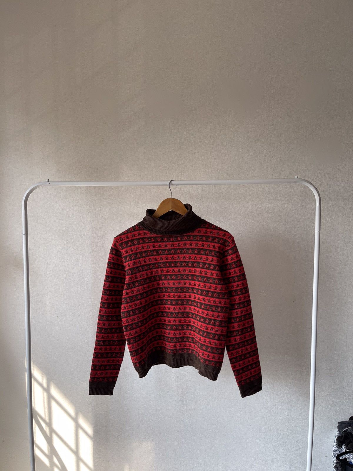 Versace × Versus Versace Vintage Versus Versace Turtleneck Knitwear Size US S / EU 44-46 / 1 - 2 Thumbnail