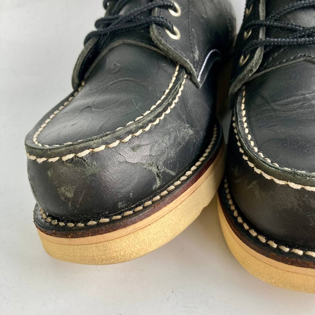 Bape OG 2009 Simple Soldier Black Camo Boots Size US 7.5 / EU 40-41 - 7 Thumbnail