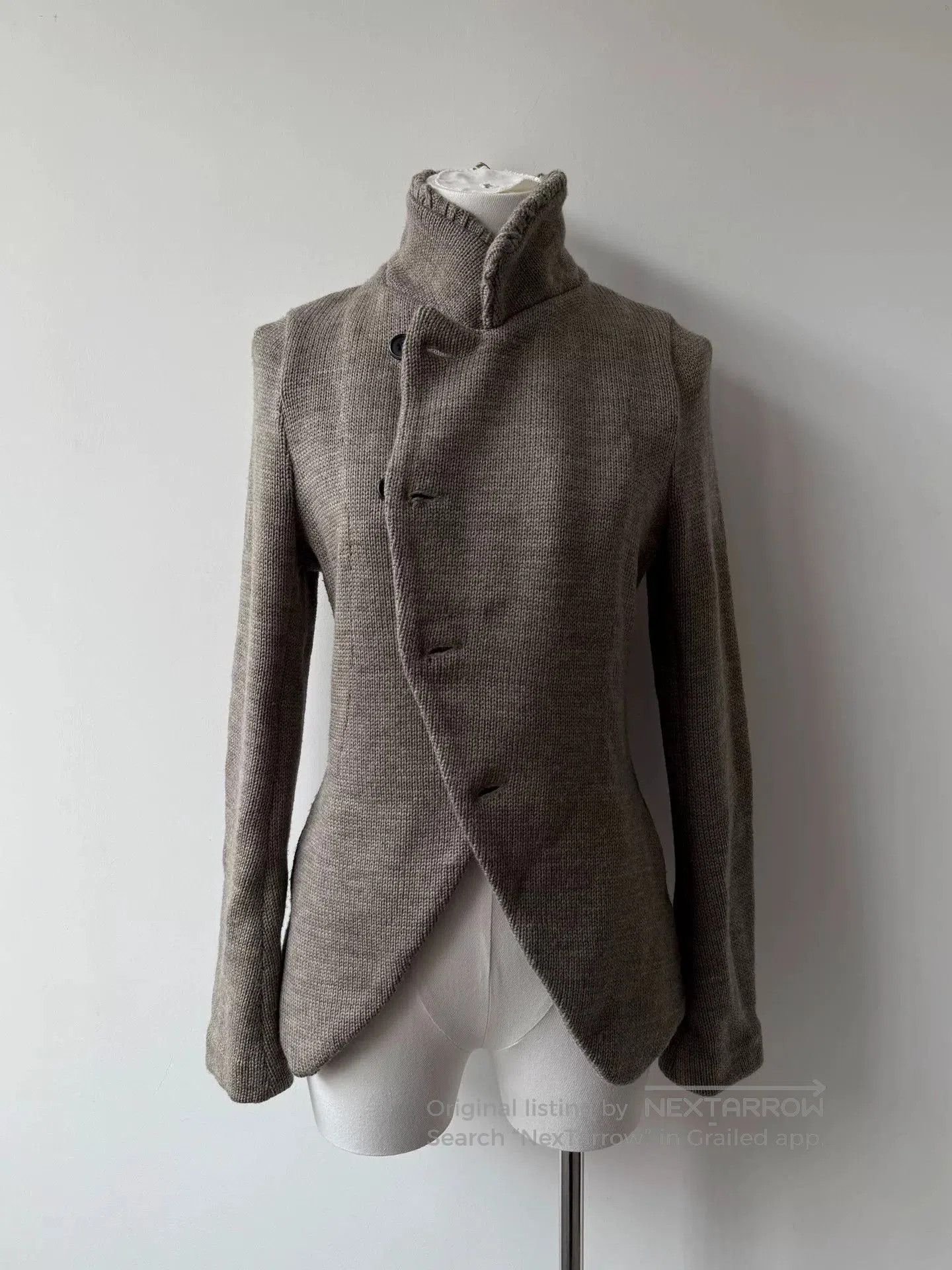 Y's yohji yamamoto wool jacket with unique design. Size US XS / EU 42 / 0 - 4 Thumbnail