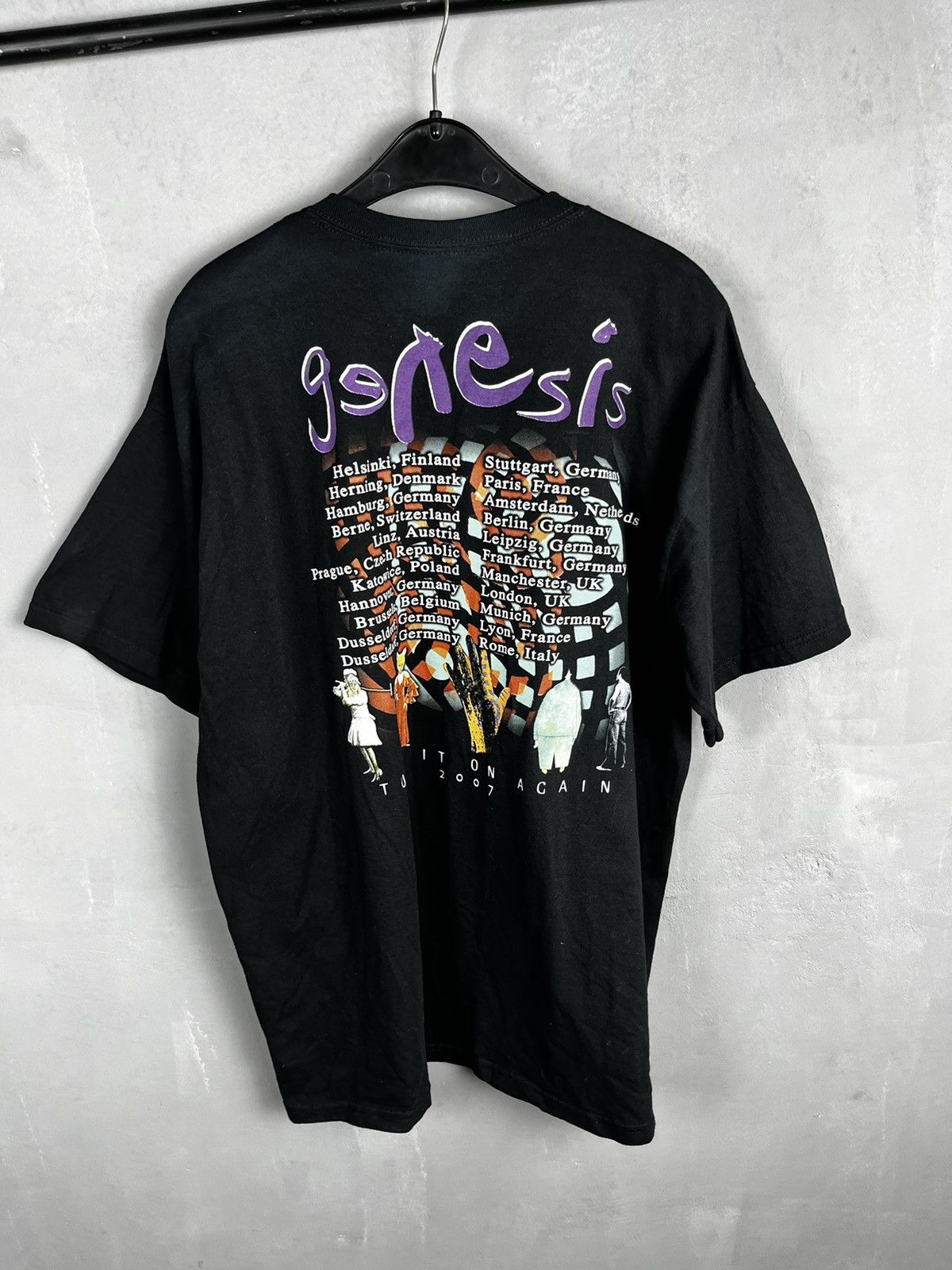 Band Tees × Vintage Genesis 2007 Vintage Faded tee Size US XL / EU 56 / 4 - 2 Thumbnail
