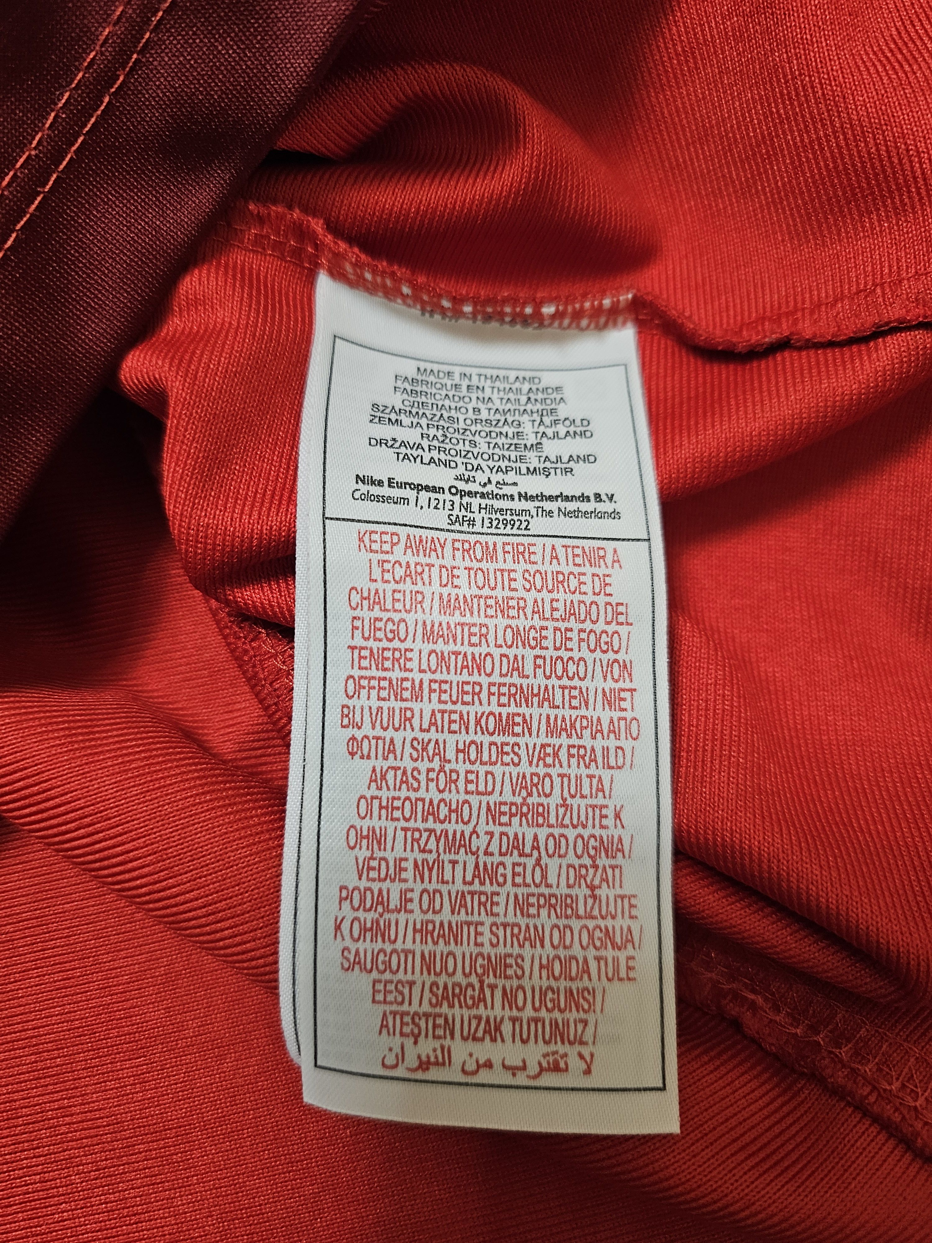 Nike ENGLAND RUGBY JERSEY VINTAGE AWAY RED SHIRT RUGBY JERSEY Size US XL / EU 56 / 4 - 7 Thumbnail