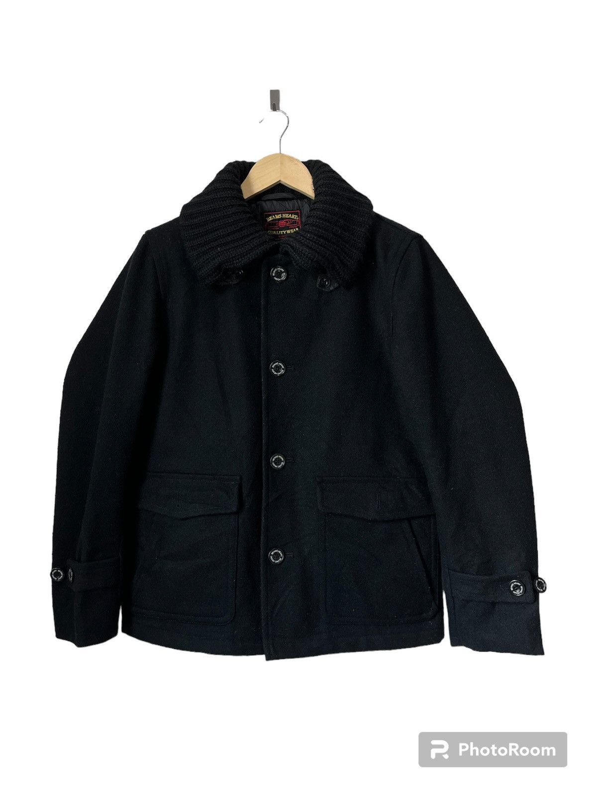 Beams Plus Beams Heart Wool Coat Size M / US 6-8 / IT 42-44 - 1 Thumbnail