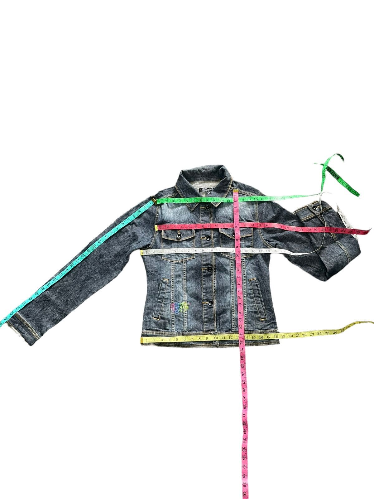 Ed Hardy Ed Hardy Christian Audiger Denim Jacket Size M / US 6-8 / IT 42-44 - 17 Thumbnail