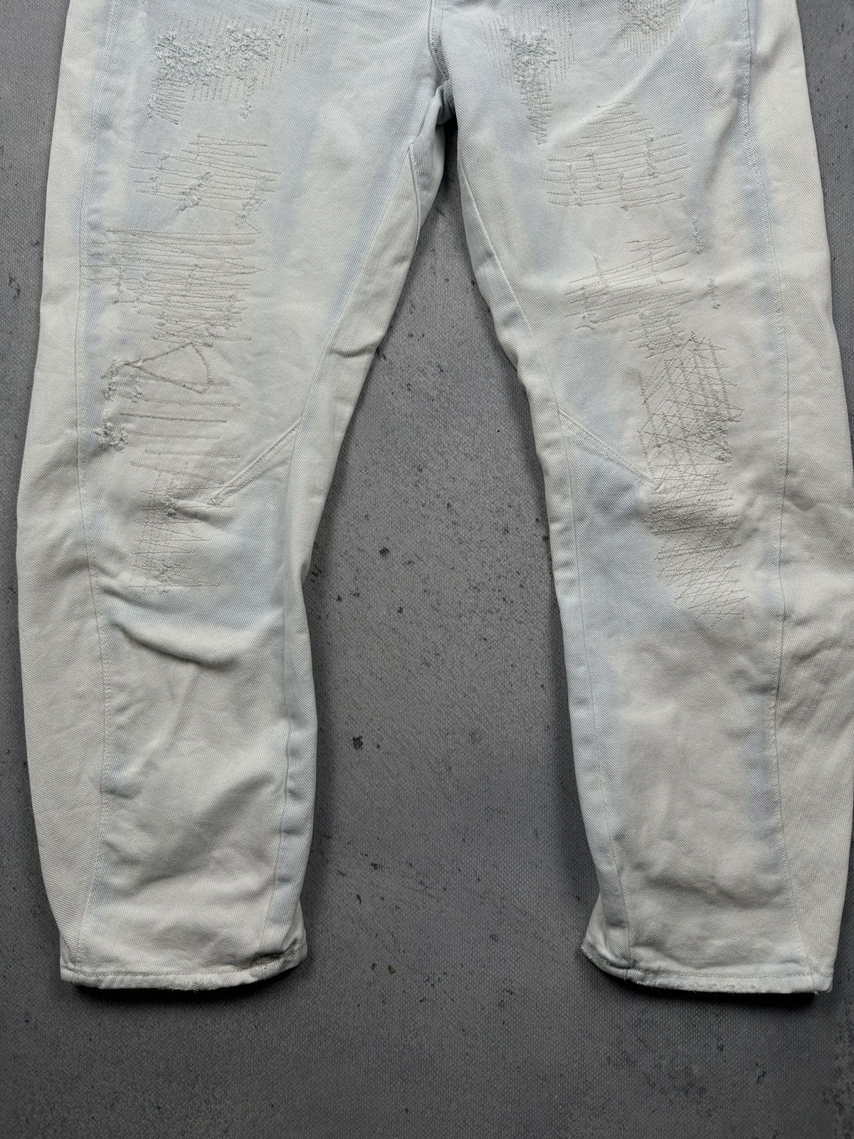 G-Star Vintage G-Star RAW Arc 3D Mid Boyfriend 7/8 Restored Denim Size 30" / US 8 / IT 44 - 4 Thumbnail