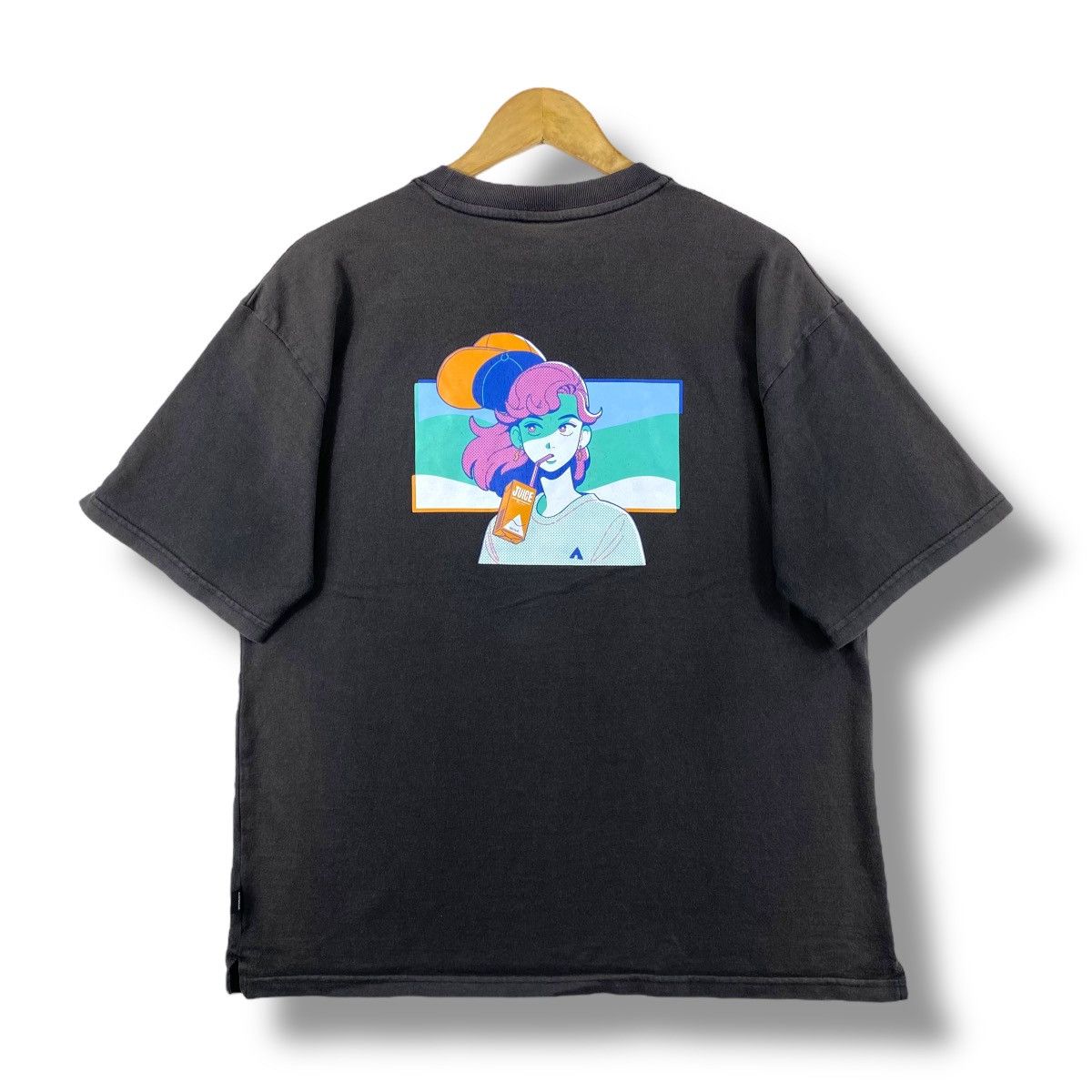 Airwalk AIRWALK Japanese Anime Graphic Faded Tee Shirt Large Size Size US L / EU 52-54 / 3 - 1 Thumbnail