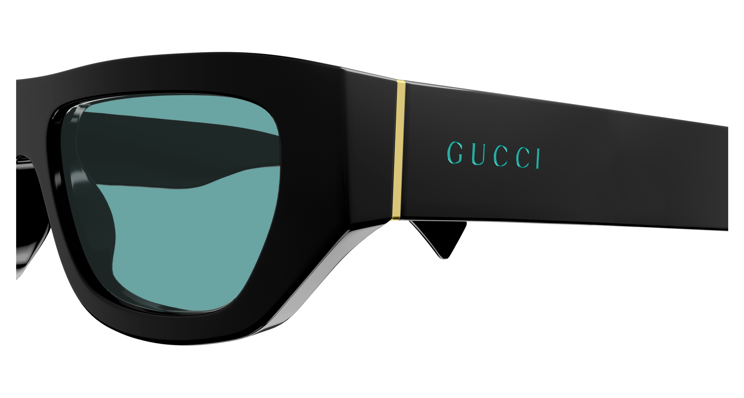 Gucci NEW GUCCI GG1134S-004 Black Green Size ONE SIZE - 6 Thumbnail