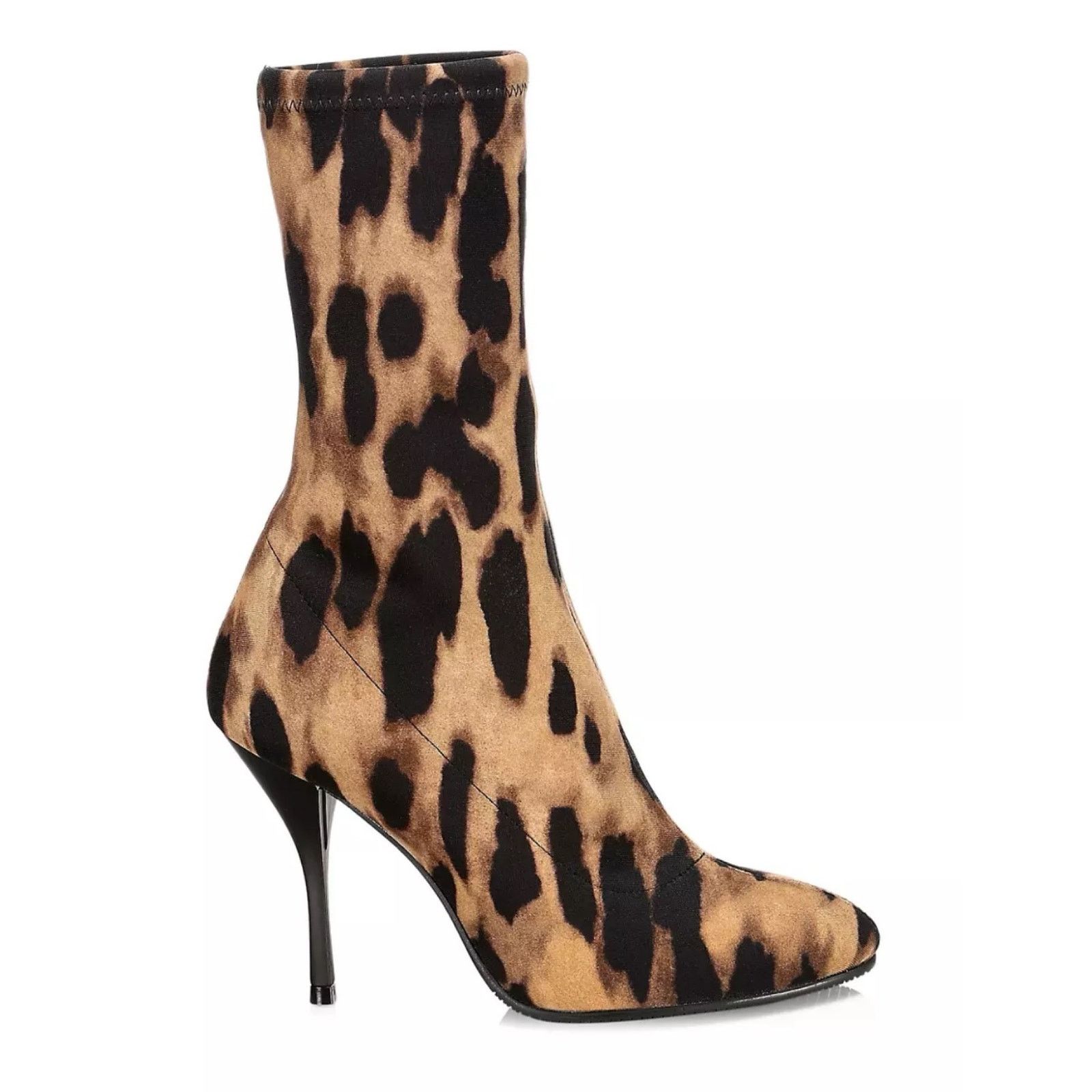 Stuart Weitzman NWOT! Stuart Weitzman Slaine Leopard-Print Sock Boots sz 5.5 Size US 5.5 / IT 35.5 - 1 Thumbnail