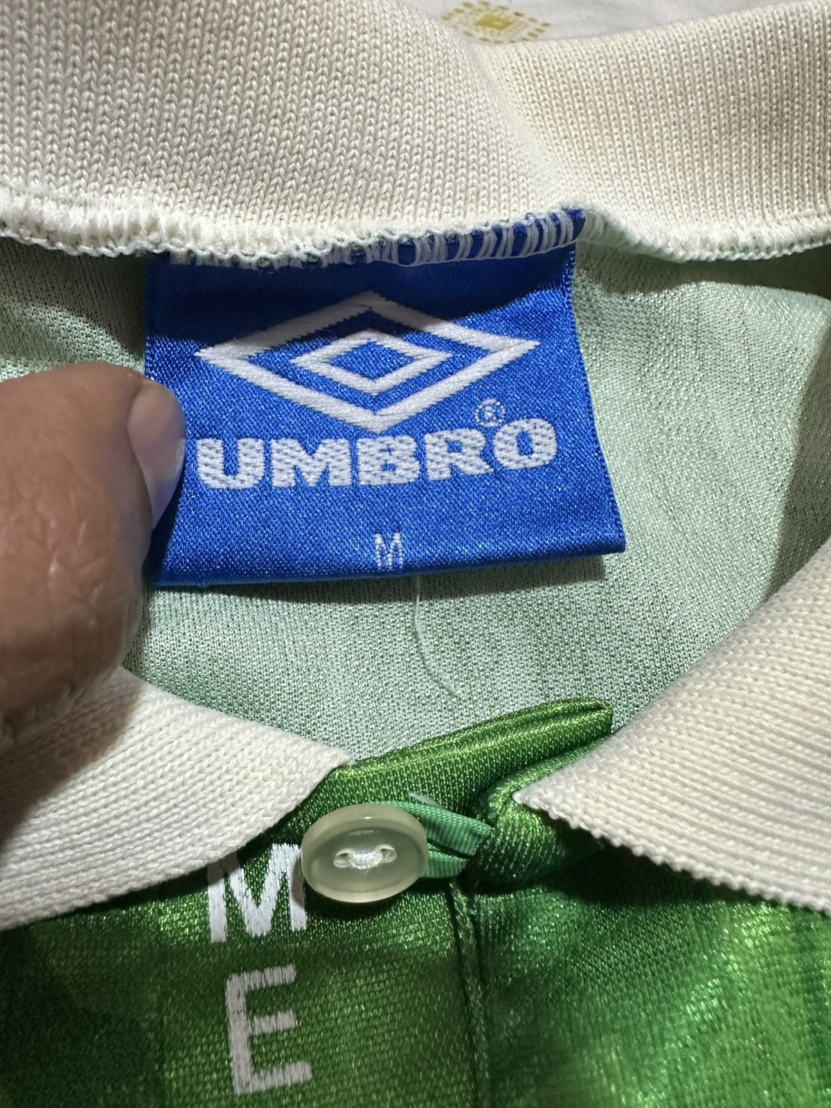 Umbro Vtg 1994 wirld cup home jersey mexico Size US M / EU 48-50 / 2 - 3 Thumbnail