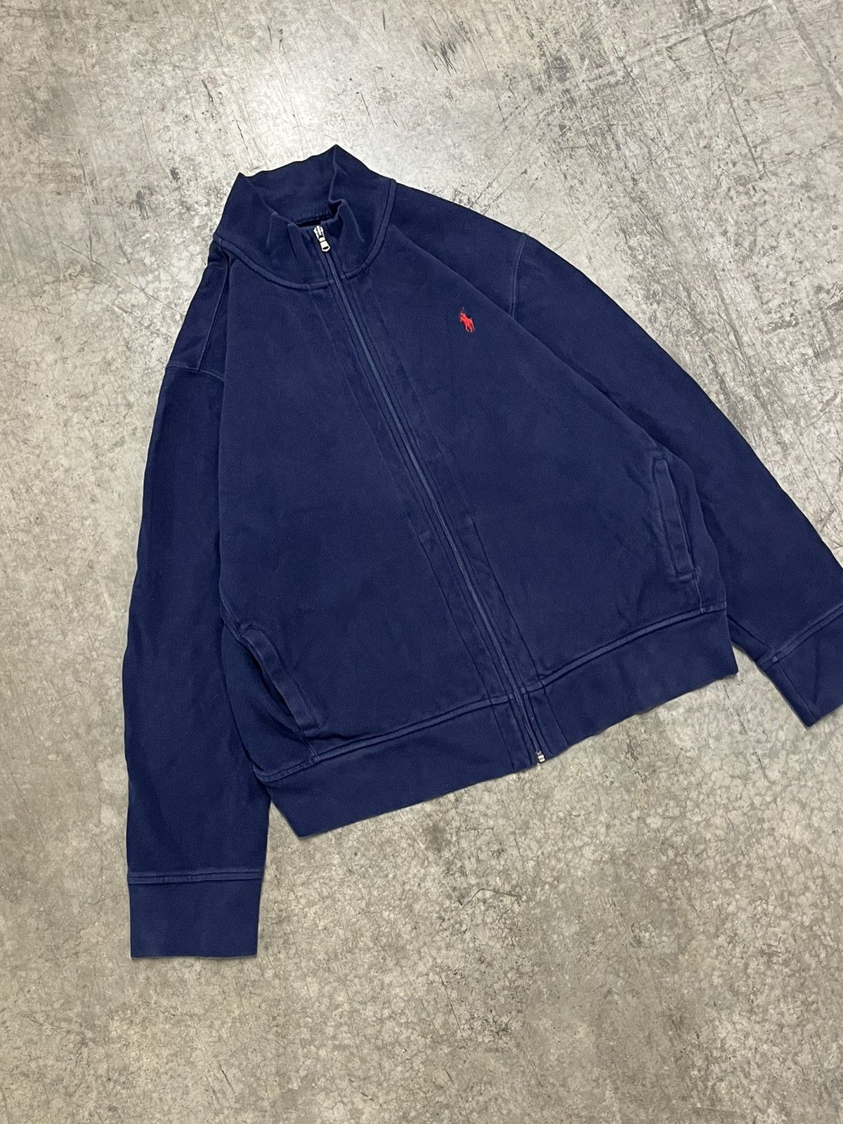 Polo Ralph Lauren × Vintage Polo Ralph Lauren vintage zip up sweatshirt preppy hype fall Size US XXL / EU 58 / 5 - 2 Thumbnail
