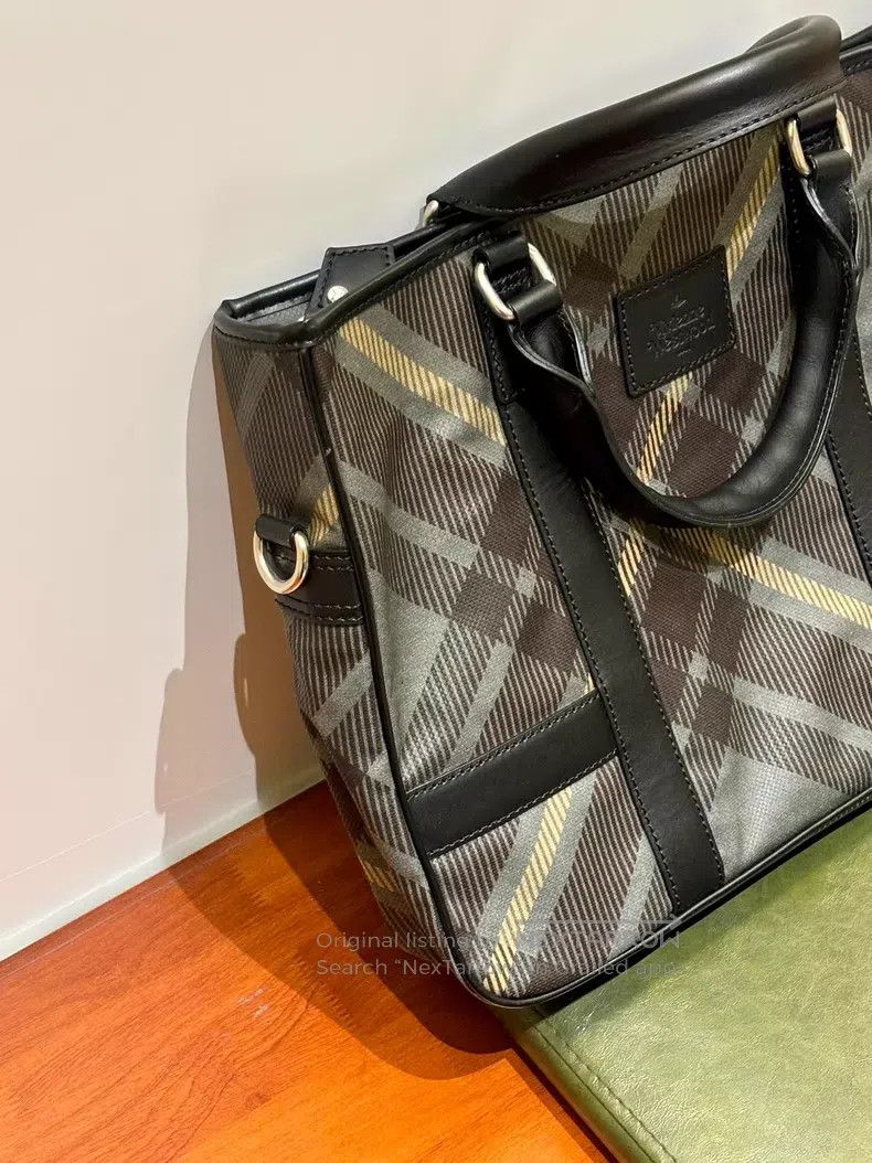 Vivienne Westwood Vivienne Westwood size os Plaid Tote Bag Size ONE SIZE - 2 Thumbnail