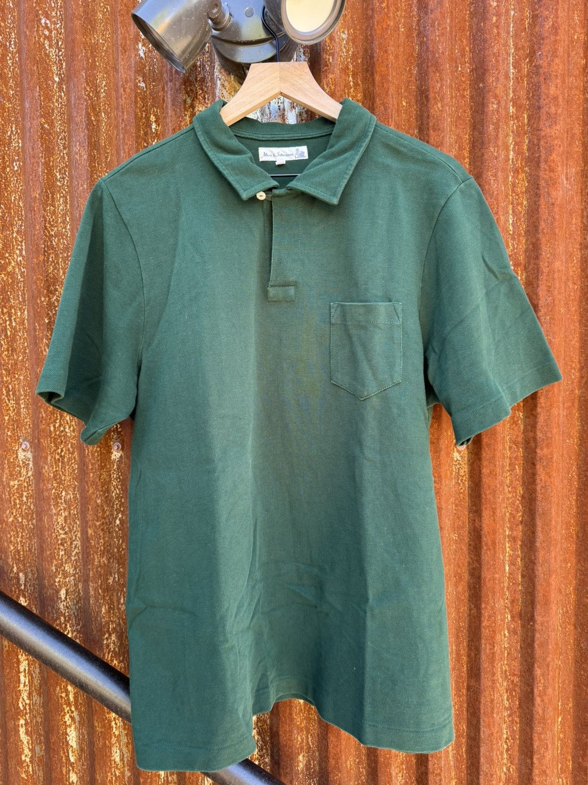 merz b schwanen tag size xxl loopwheel polo gently used
