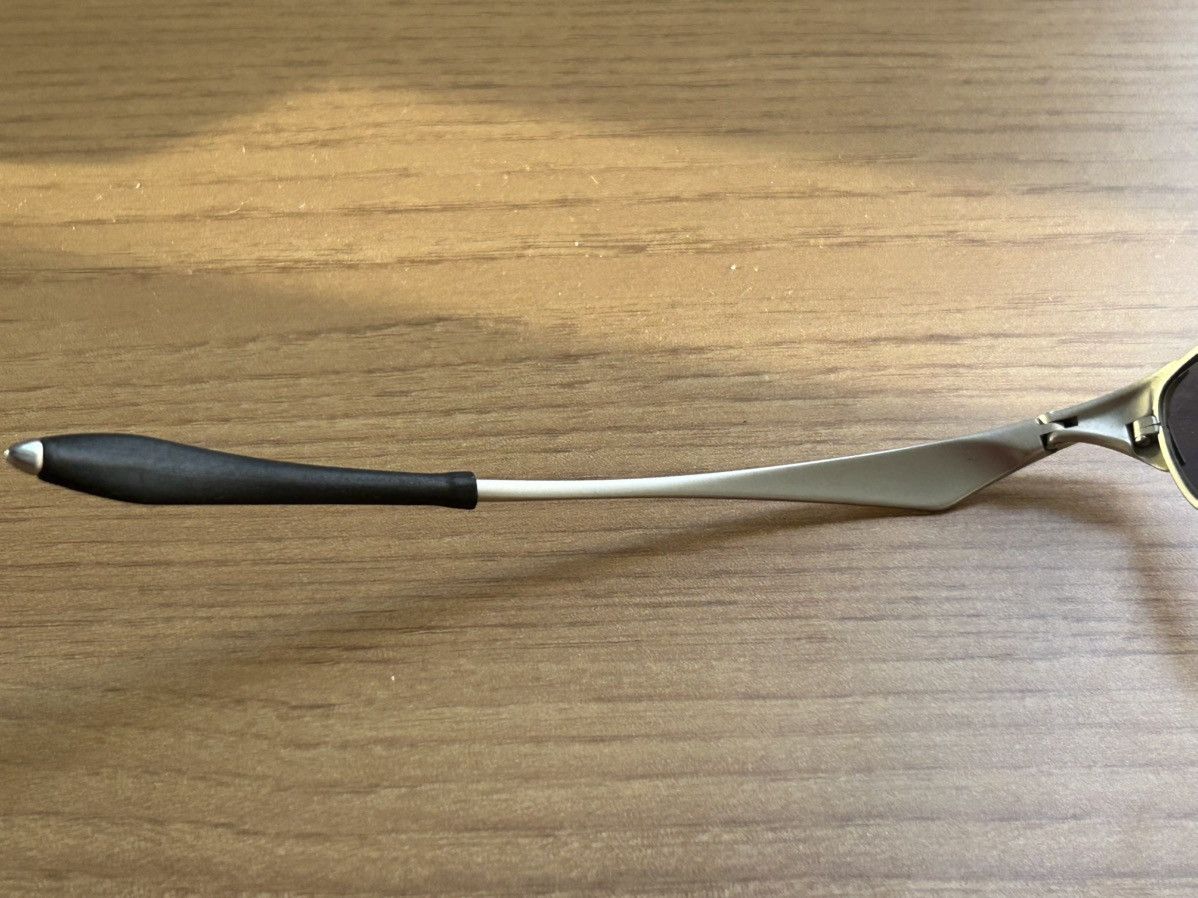 Oakley 2003 Oakley Wiretap (First Gen) - Silver Ice Iridium Size ONE SIZE - 7 Thumbnail